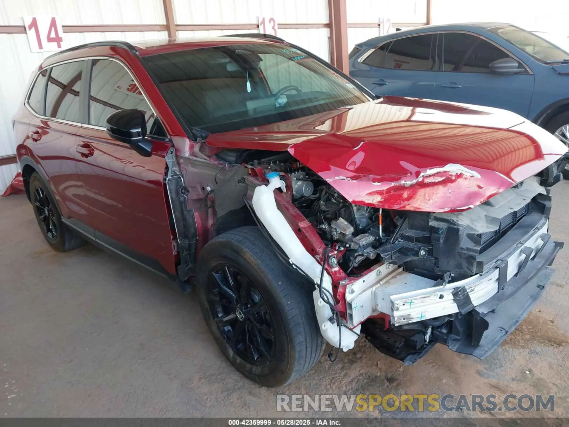 1 Photograph of a damaged car 2HKRS5H54PH710398 HONDA CR-V HYBRID 2023