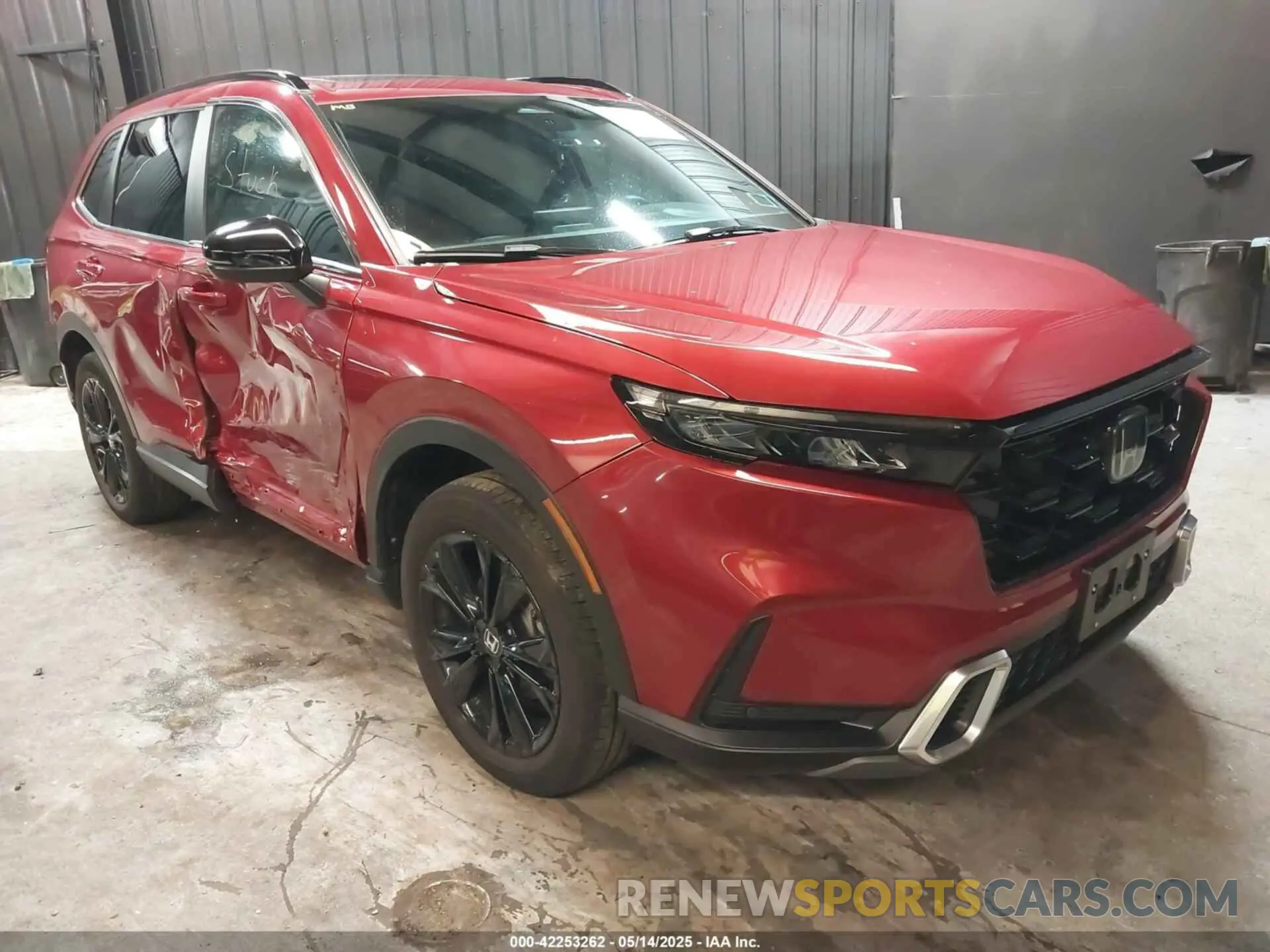 1 Photograph of a damaged car 2HKRS6H94PH814978 HONDA CR-V HYBRID 2023