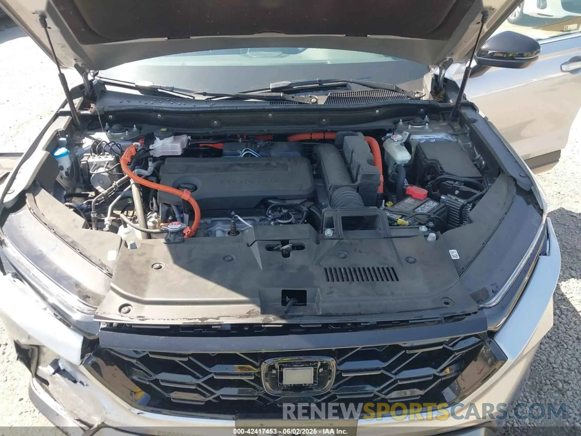 10 Photograph of a damaged car 2HKRS6H96PH808258 HONDA CR-V HYBRID 2023