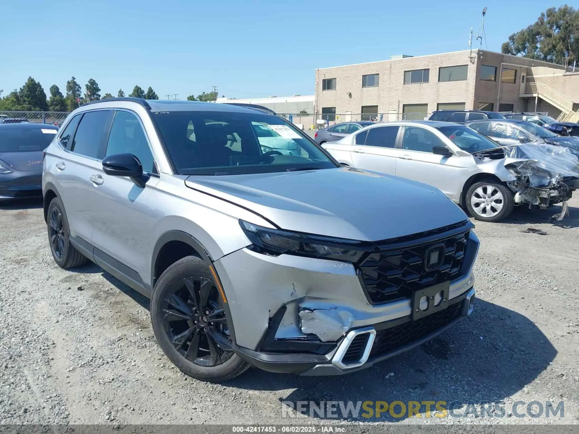 6 Photograph of a damaged car 2HKRS6H96PH808258 HONDA CR-V HYBRID 2023