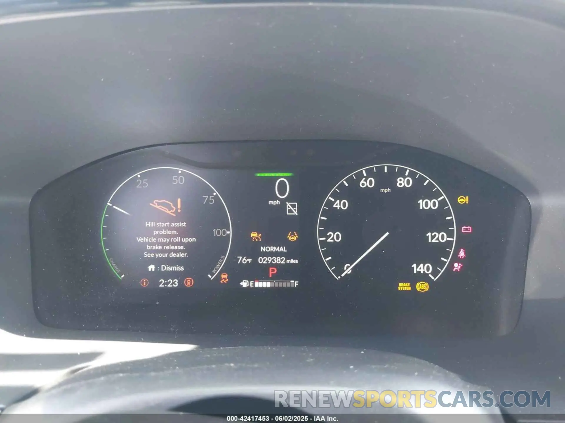 7 Photograph of a damaged car 2HKRS6H96PH808258 HONDA CR-V HYBRID 2023