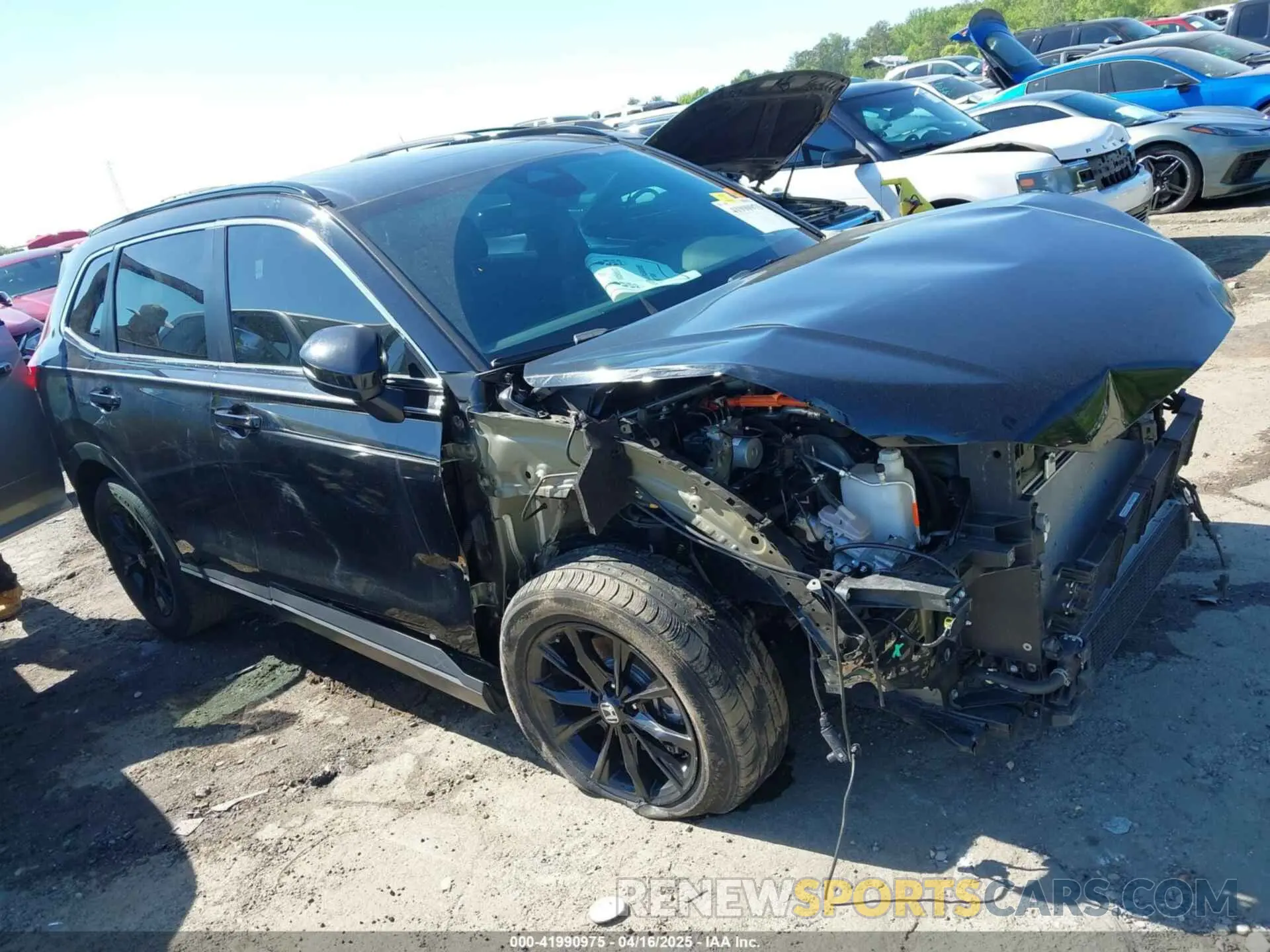 1 Photograph of a damaged car 5J6RS6H54PL000235 HONDA CR-V HYBRID 2023