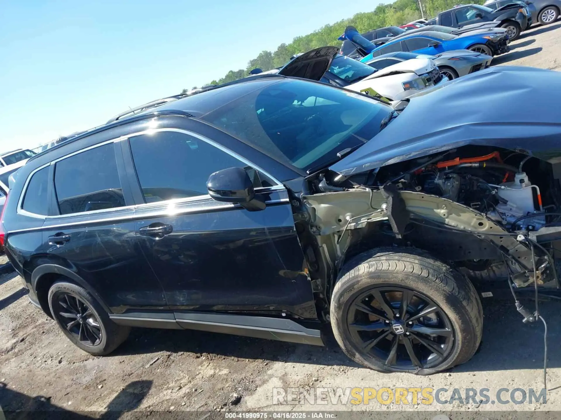 14 Photograph of a damaged car 5J6RS6H54PL000235 HONDA CR-V HYBRID 2023