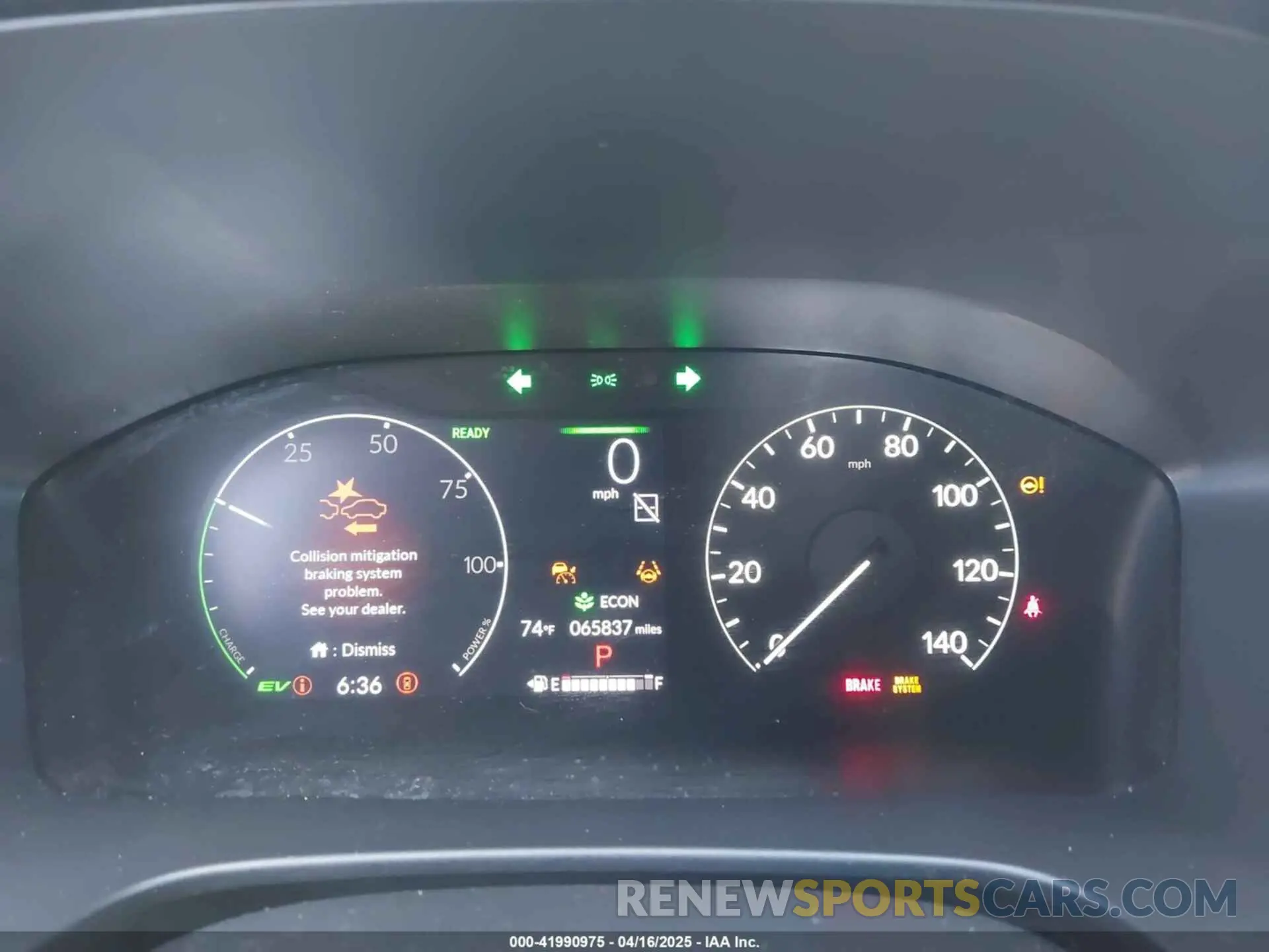 7 Photograph of a damaged car 5J6RS6H54PL000235 HONDA CR-V HYBRID 2023