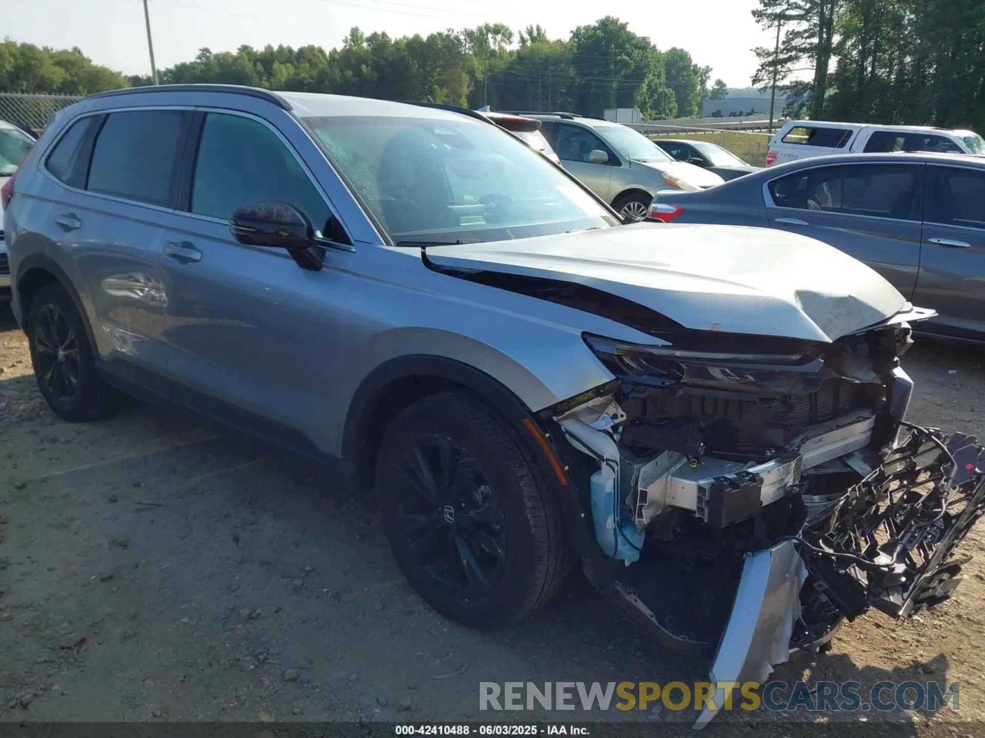 1 Photograph of a damaged car 5J6RS6H94PL006569 HONDA CR-V HYBRID 2023