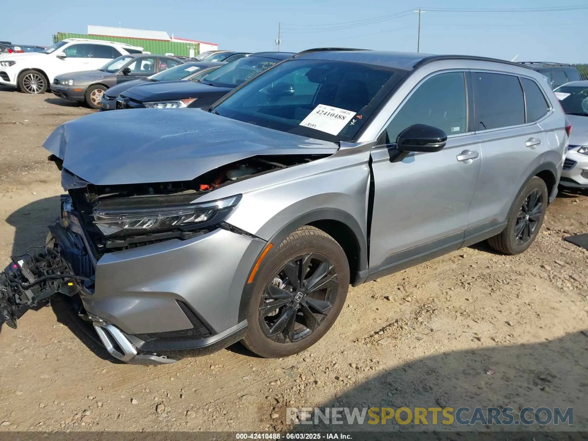 2 Photograph of a damaged car 5J6RS6H94PL006569 HONDA CR-V HYBRID 2023