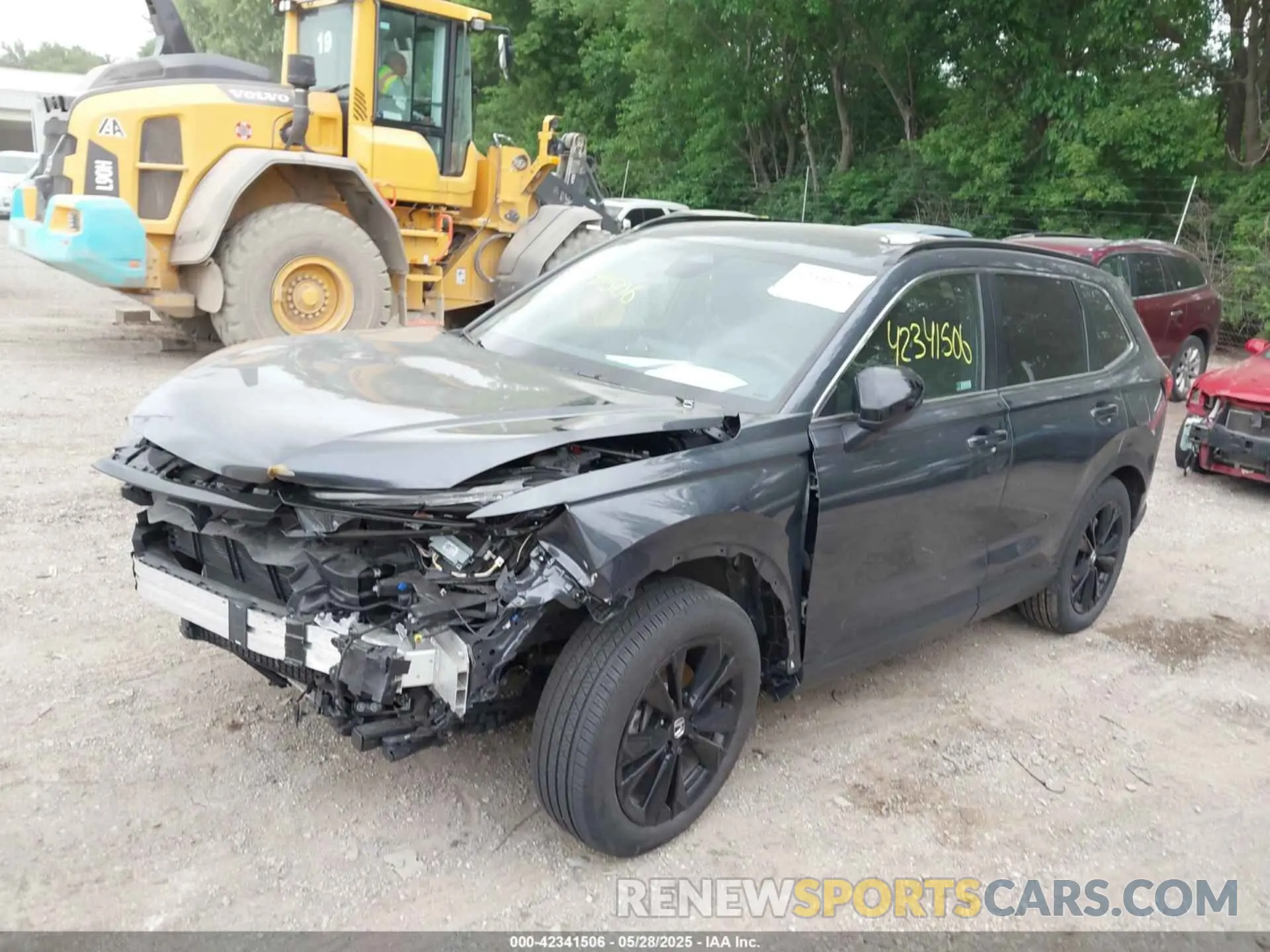 2 Photograph of a damaged car 5J6RS6H95PL000375 HONDA CR-V HYBRID 2023