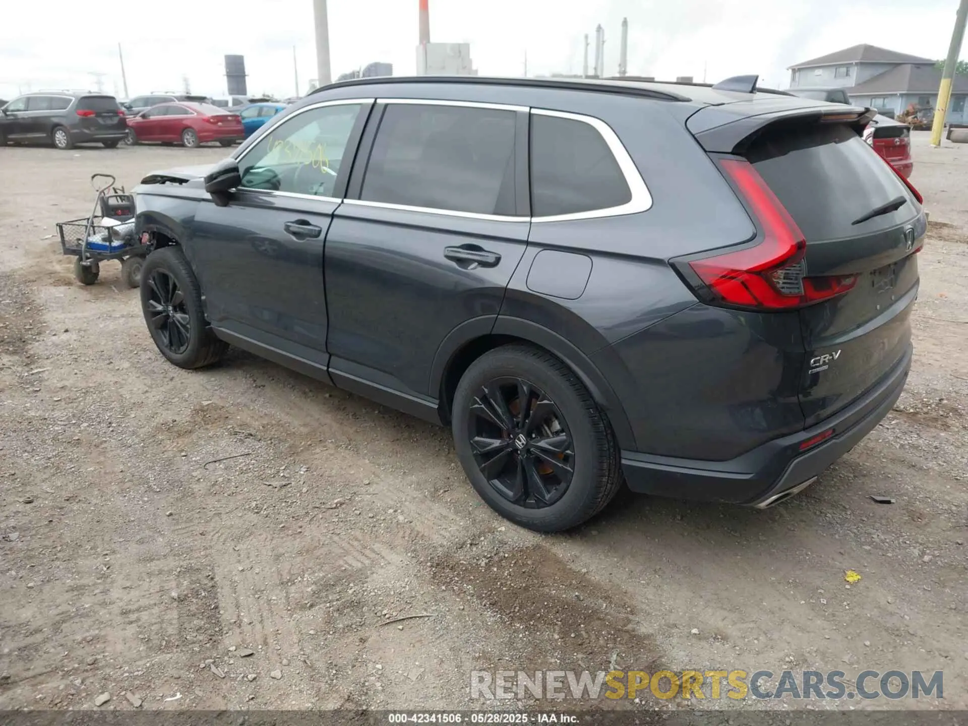 3 Photograph of a damaged car 5J6RS6H95PL000375 HONDA CR-V HYBRID 2023