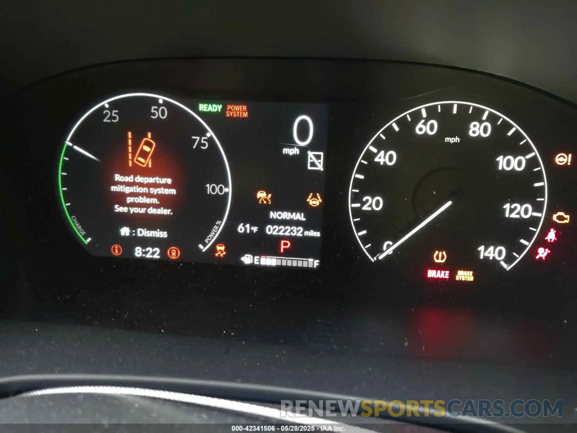 7 Photograph of a damaged car 5J6RS6H95PL000375 HONDA CR-V HYBRID 2023