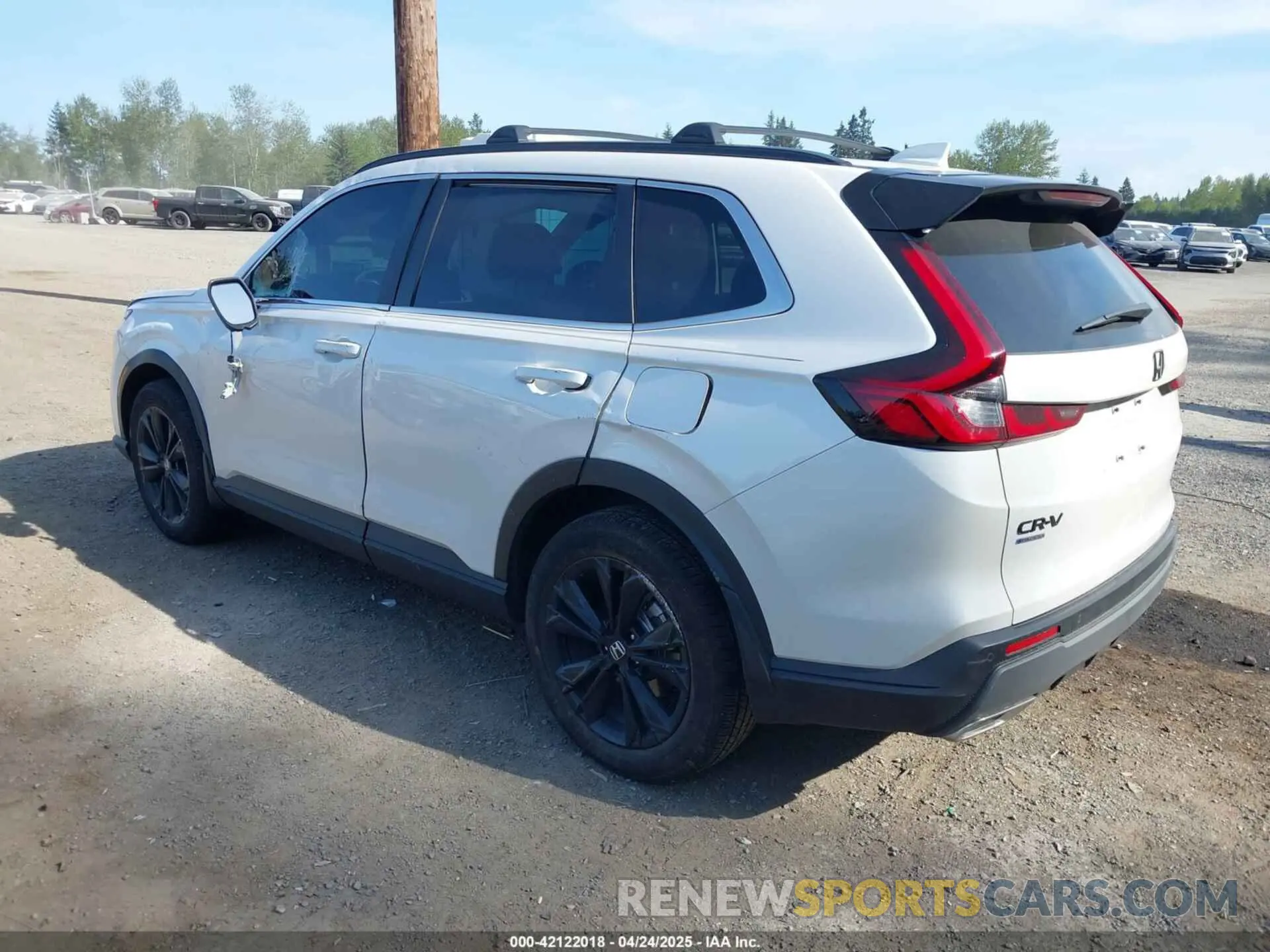 3 Photograph of a damaged car 5J6RS6H99PL013839 HONDA CR-V HYBRID 2023