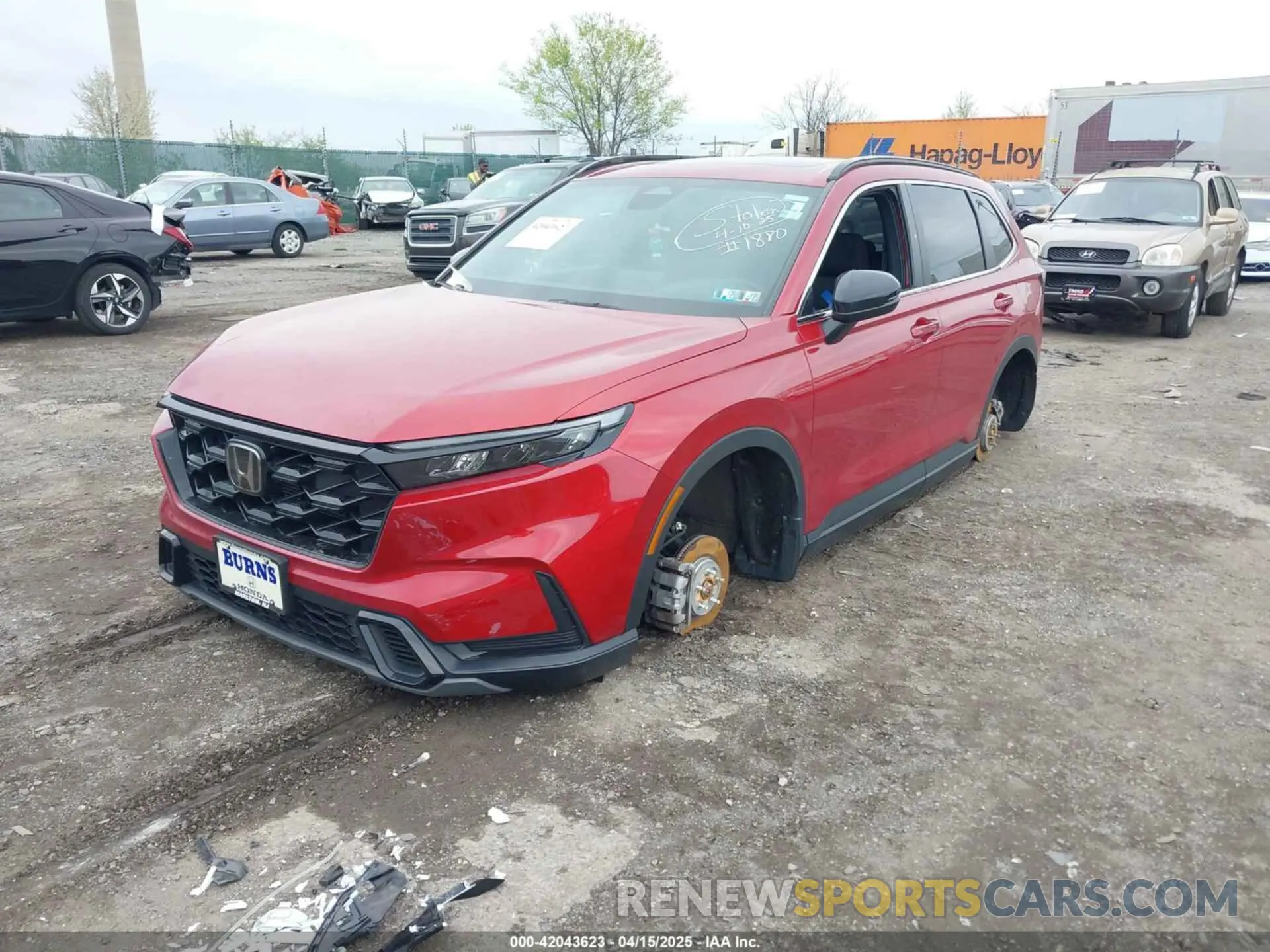 2 Photograph of a damaged car 7FARS6H50PE041880 HONDA CR-V HYBRID 2023