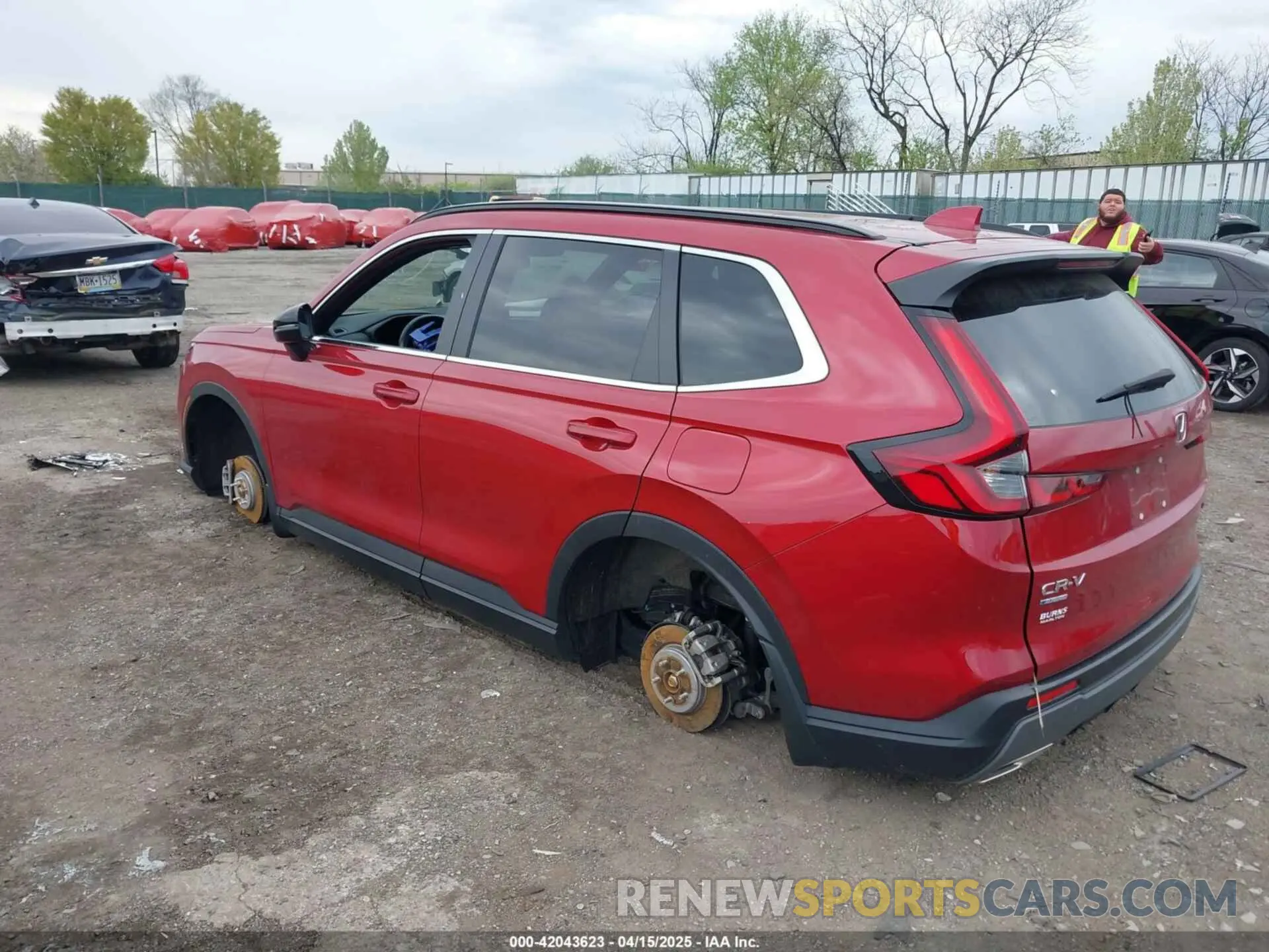 3 Photograph of a damaged car 7FARS6H50PE041880 HONDA CR-V HYBRID 2023