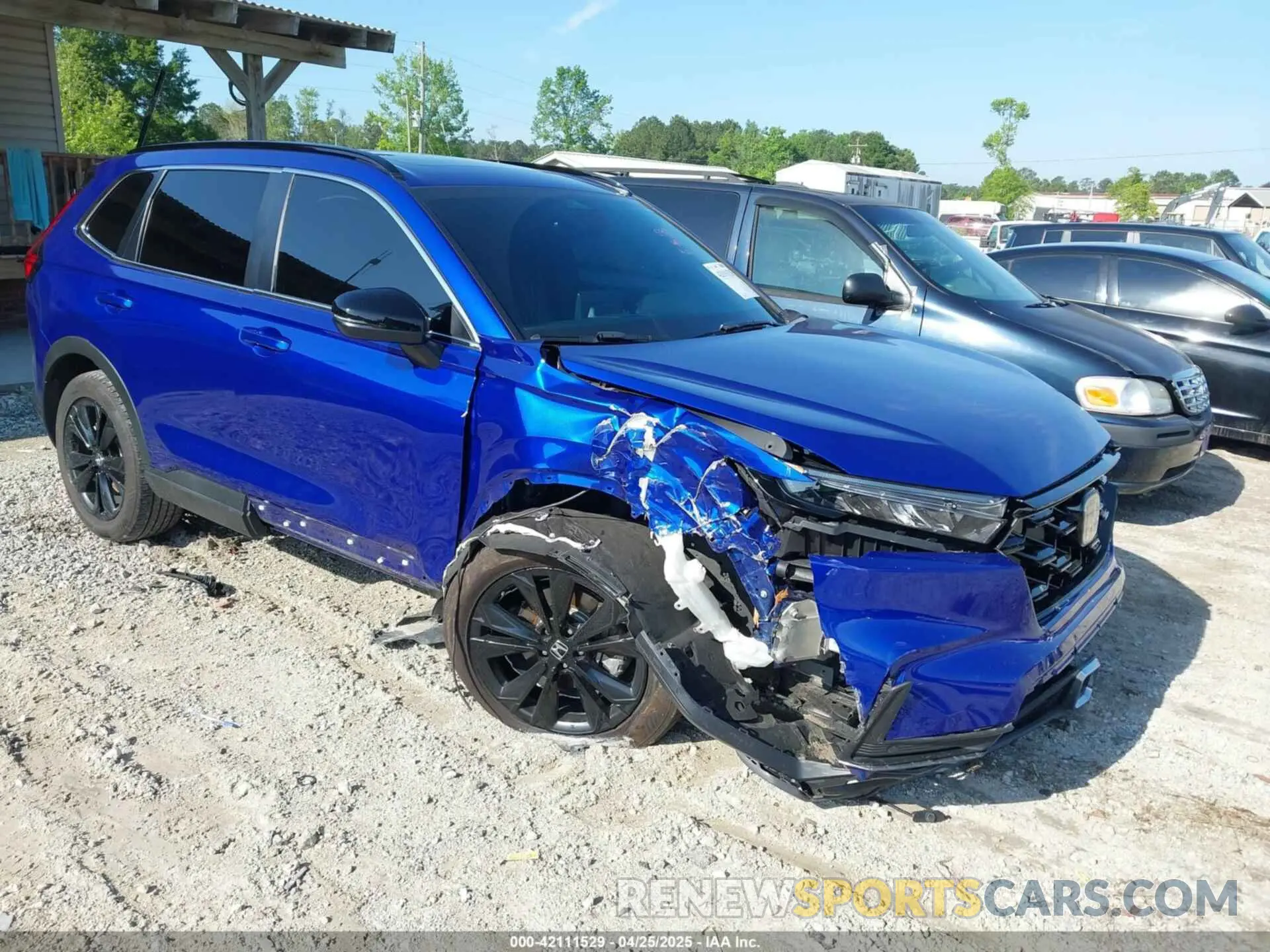 1 Photograph of a damaged car 7FARS6H9XPE037158 HONDA CR-V HYBRID 2023