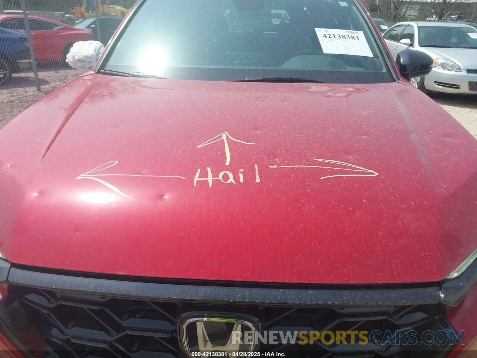 6 Photograph of a damaged car 5J6RS6H85RL003481 HONDA CR-V HYBRID 2024