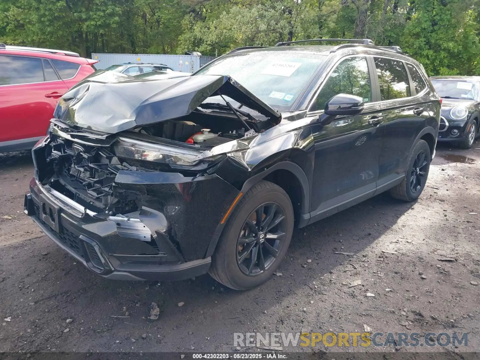 2 Photograph of a damaged car 5J6RS6H88RL013129 HONDA CR-V HYBRID 2024