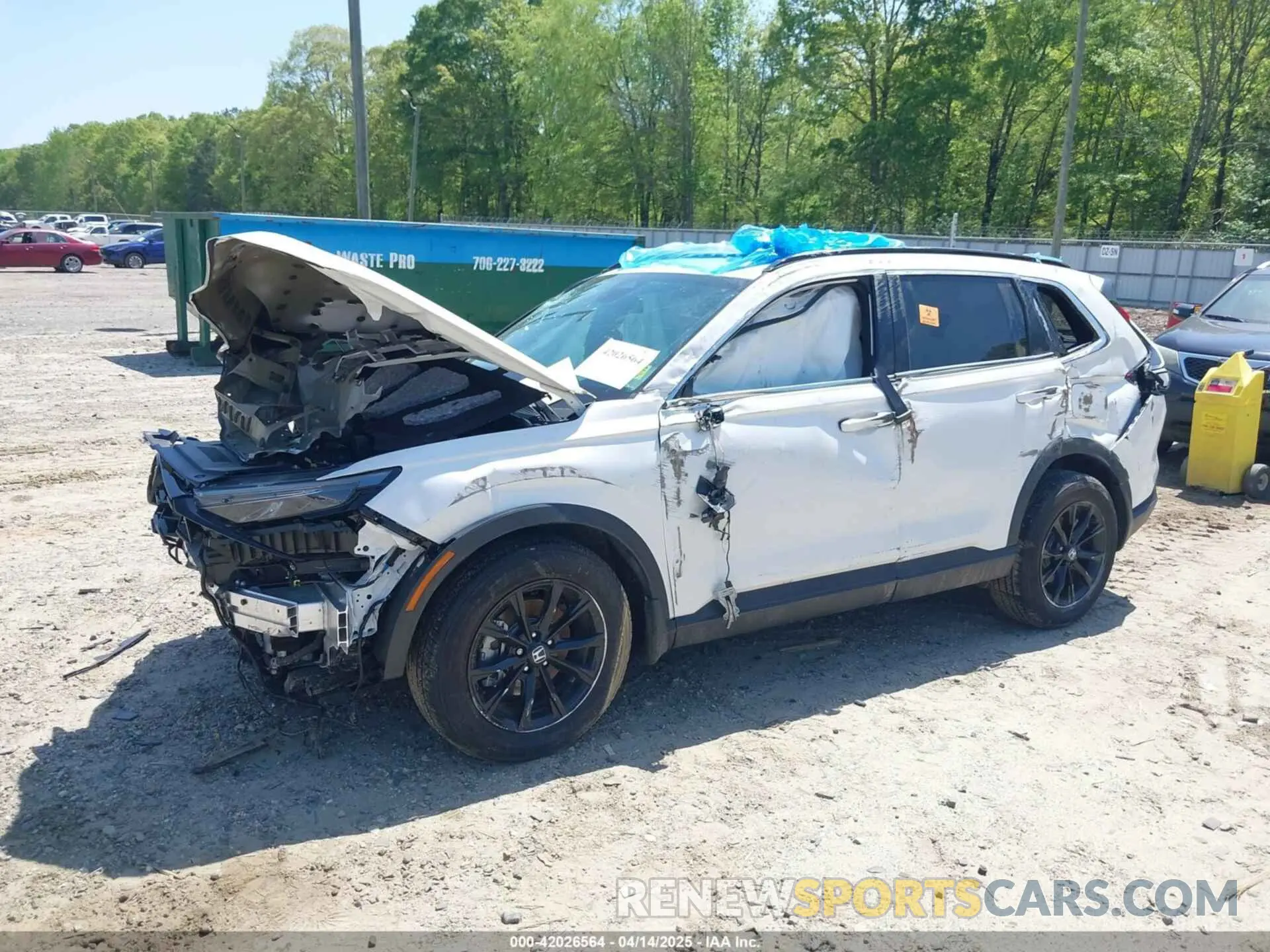 2 Photograph of a damaged car 5J6RS6H89RL036760 HONDA CR-V HYBRID 2024