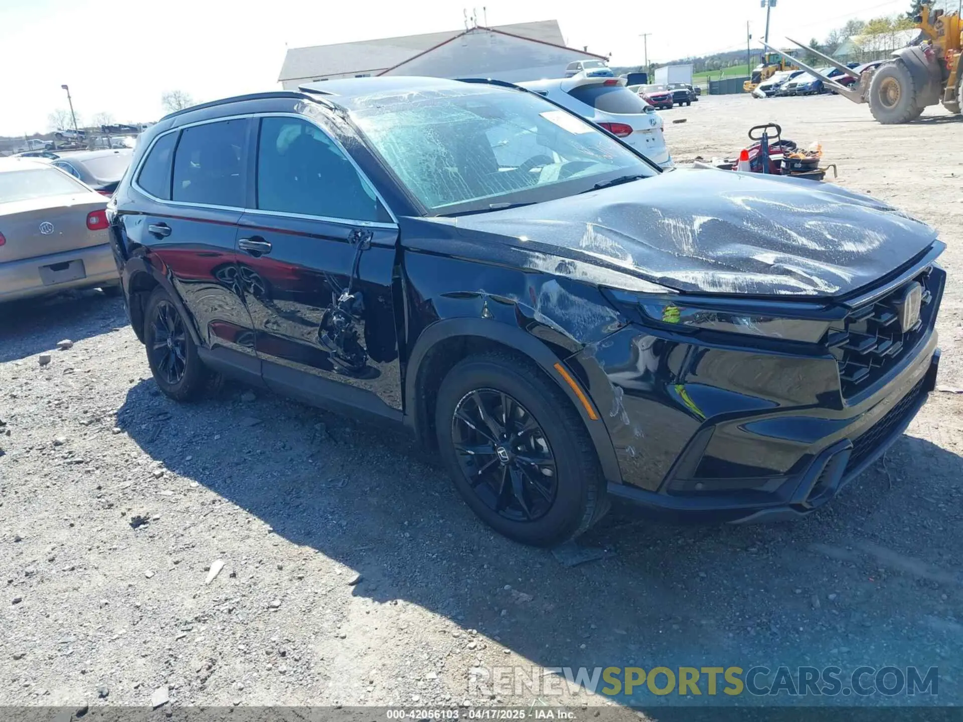 1 Photograph of a damaged car 5J6RS6H8XRL011463 HONDA CR-V HYBRID 2024