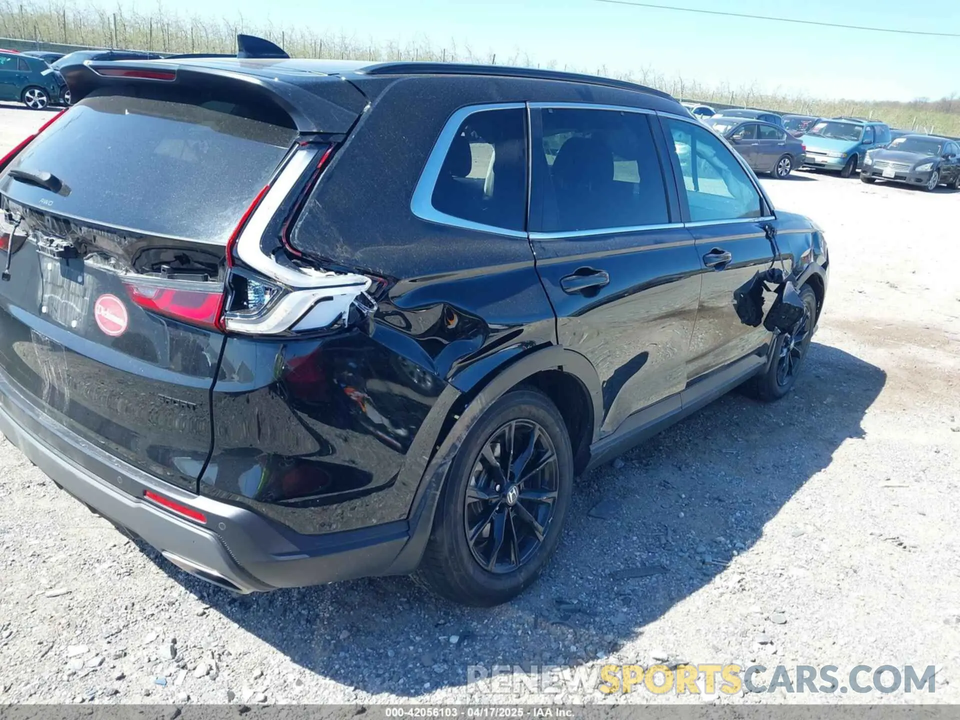 4 Photograph of a damaged car 5J6RS6H8XRL011463 HONDA CR-V HYBRID 2024