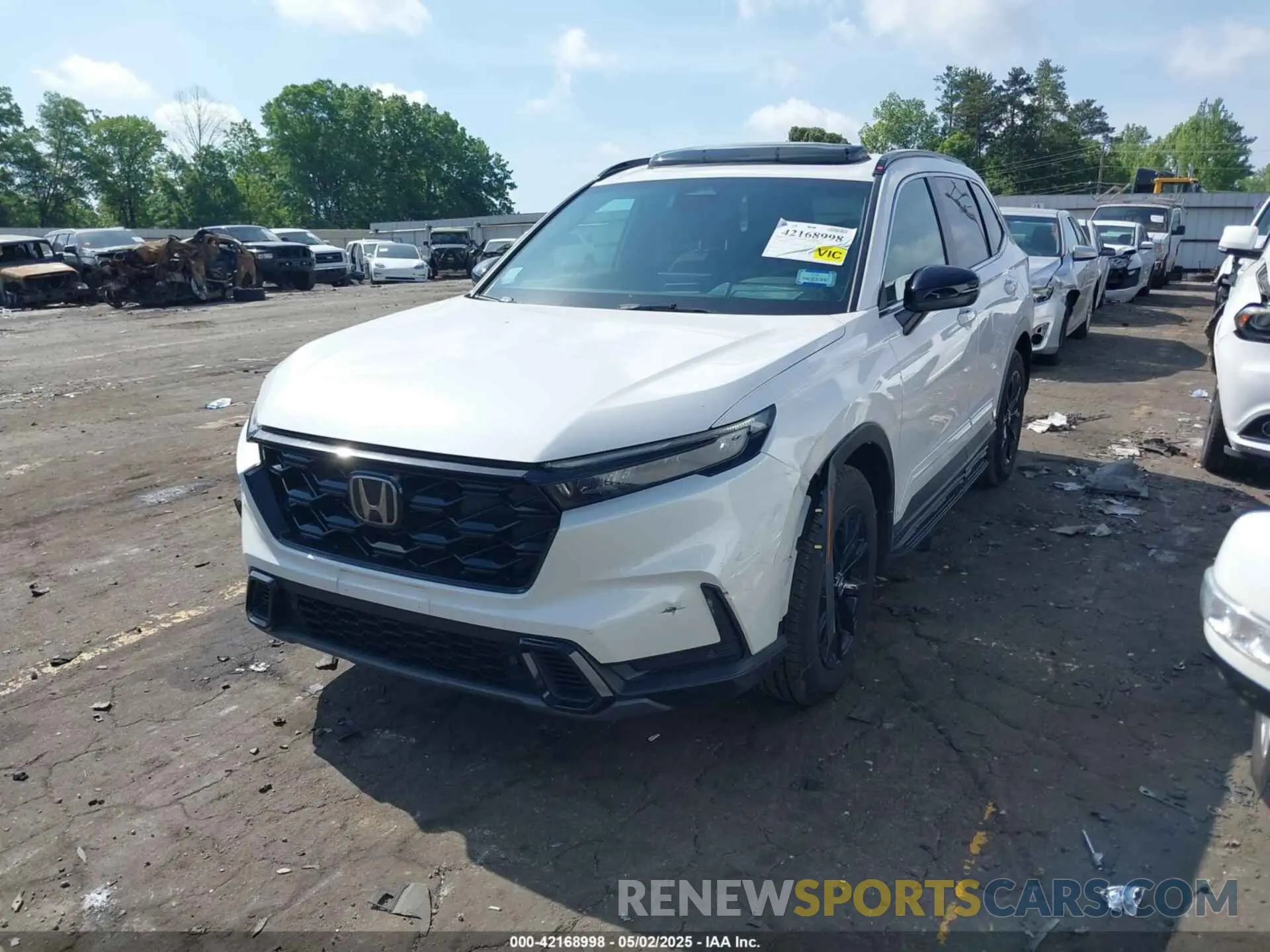 2 Photograph of a damaged car 5J6RS6H8XRL011835 HONDA CR-V HYBRID 2024