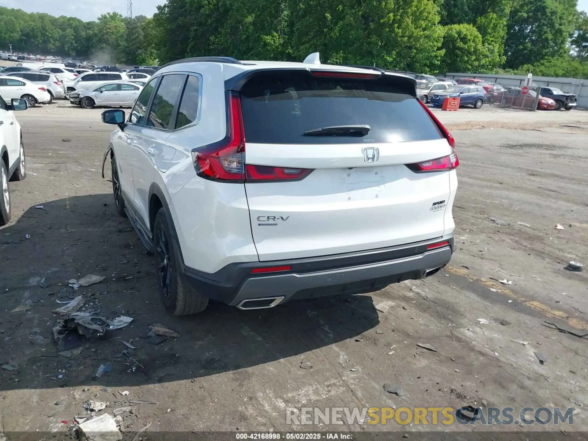 3 Photograph of a damaged car 5J6RS6H8XRL011835 HONDA CR-V HYBRID 2024