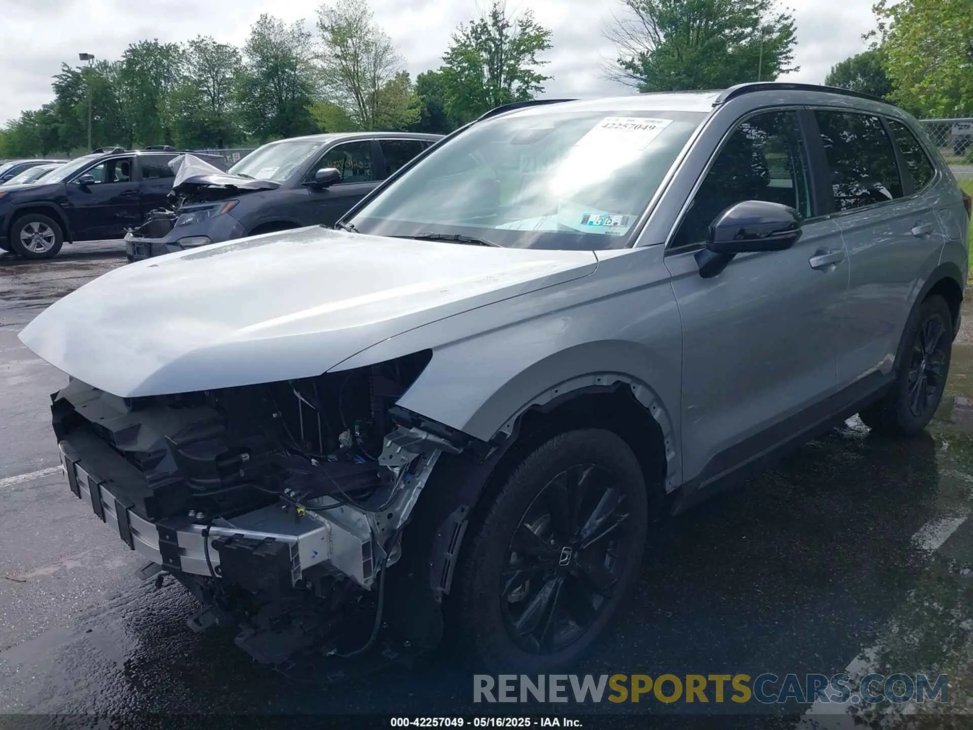 2 Photograph of a damaged car 5J6RS6H99RL013066 HONDA CR-V HYBRID 2024