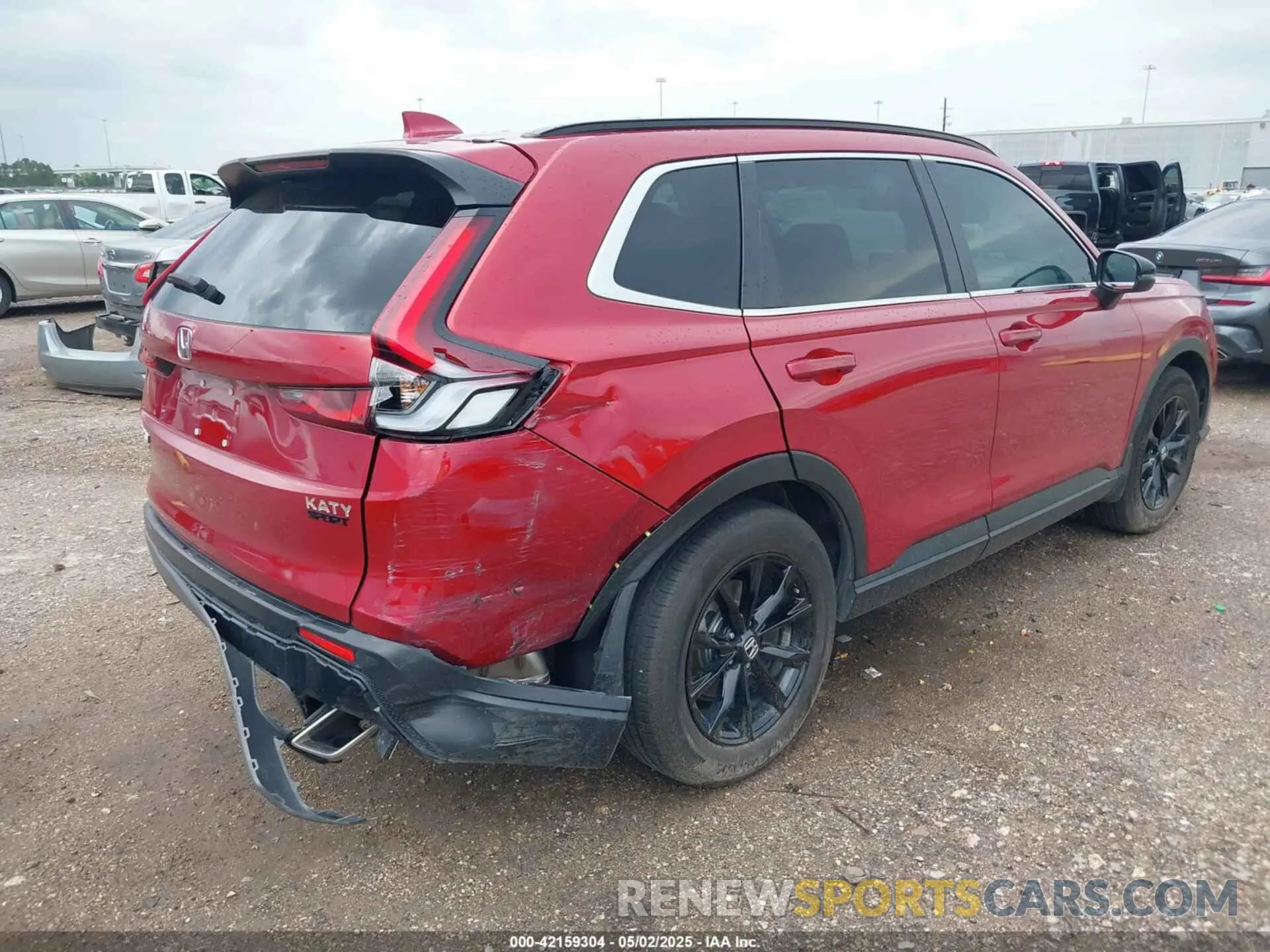 4 Photograph of a damaged car 7FARS5H5XRE024999 HONDA CR-V HYBRID 2024