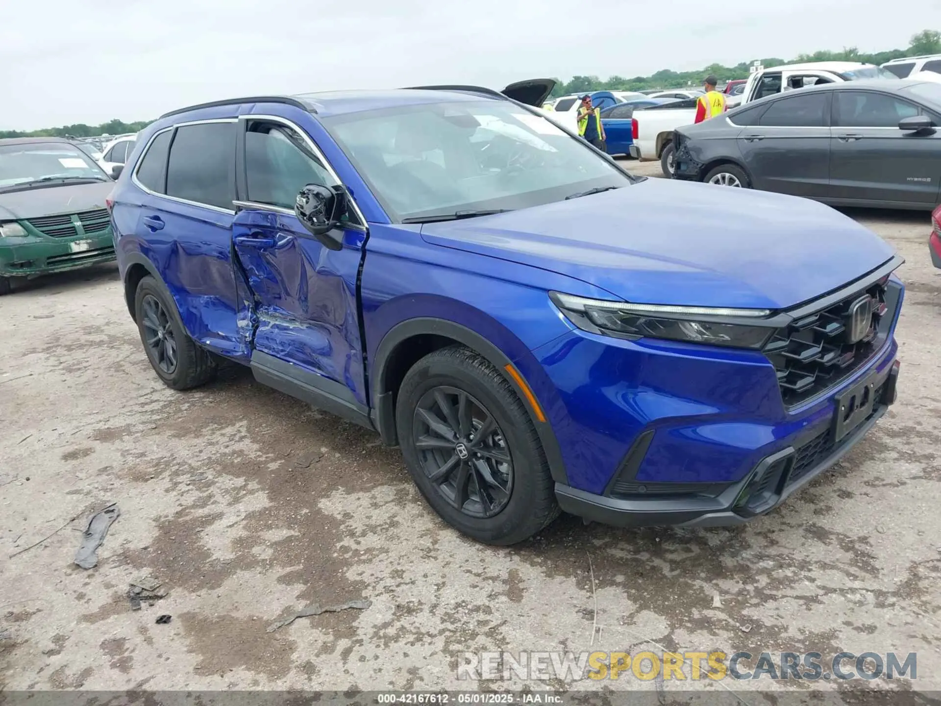 1 Photograph of a damaged car 7FARS5H85RE027691 HONDA CR-V HYBRID 2024