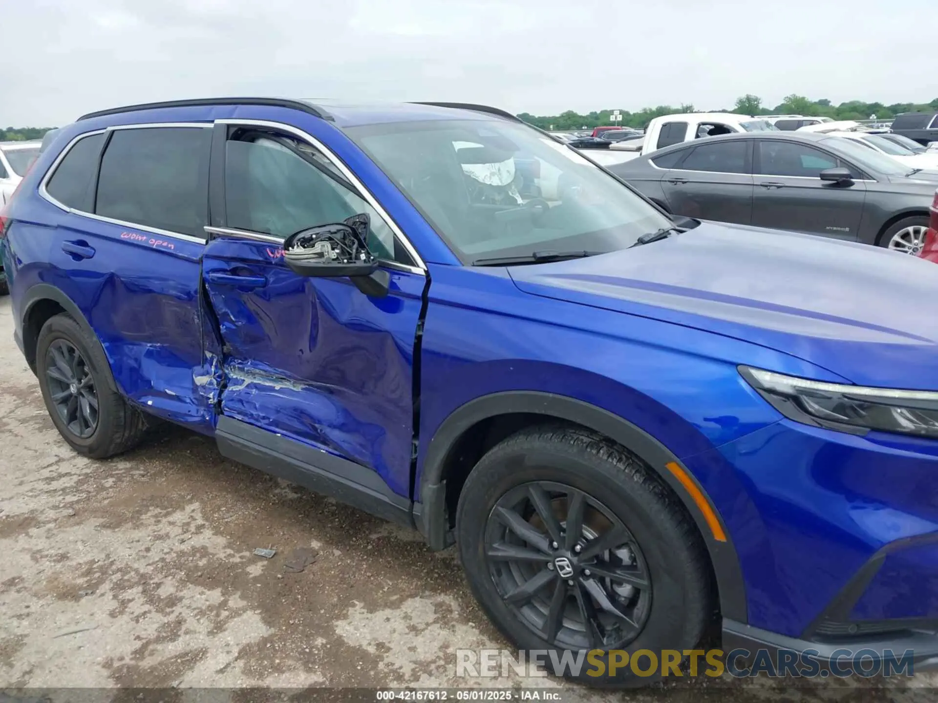 6 Photograph of a damaged car 7FARS5H85RE027691 HONDA CR-V HYBRID 2024