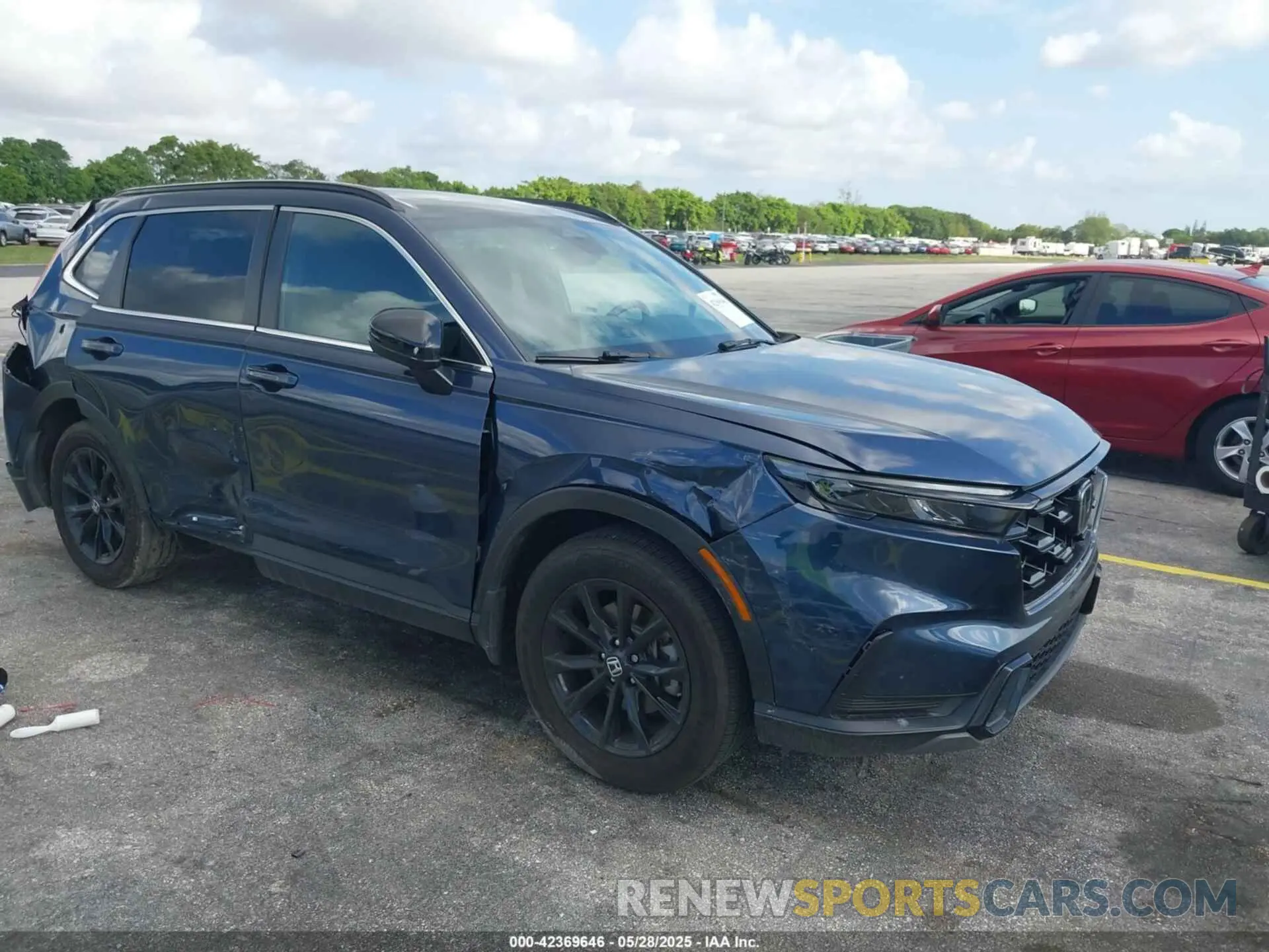 1 Photograph of a damaged car 7FARS6H58RE014140 HONDA CR-V HYBRID 2024