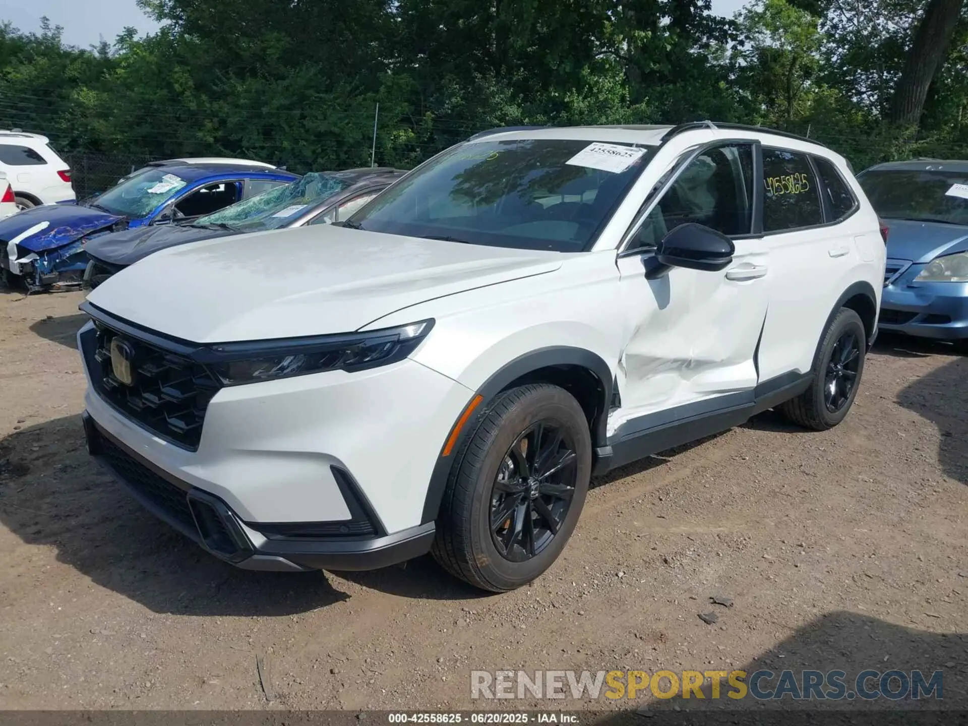 2 Photograph of a damaged car 7FARS6H83RE056497 HONDA CR-V HYBRID 2024