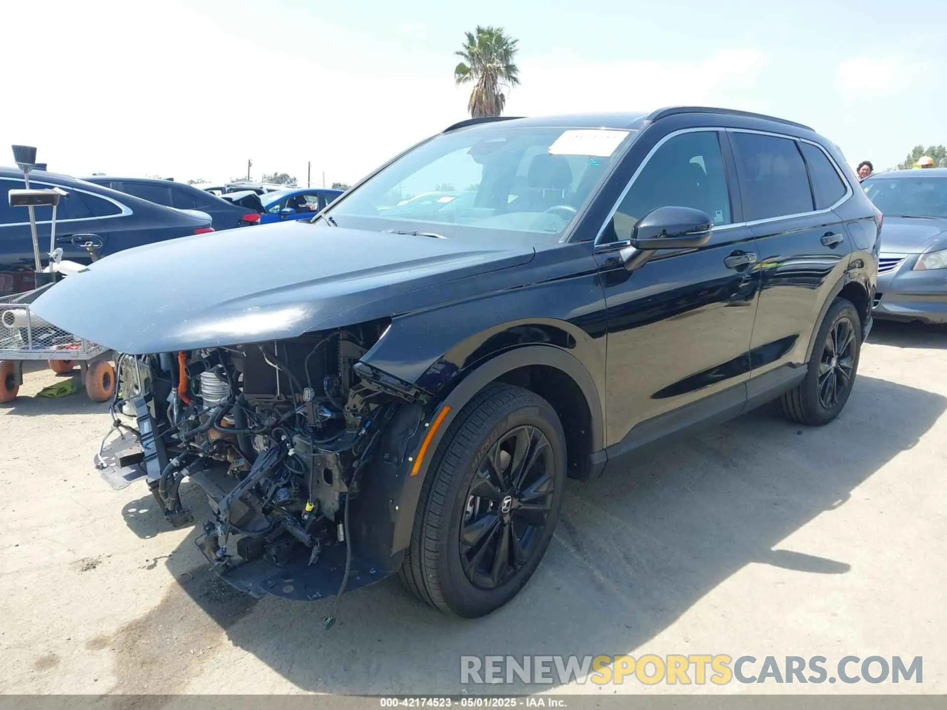 2 Photograph of a damaged car 7FARS6H94RE069011 HONDA CR-V HYBRID 2024
