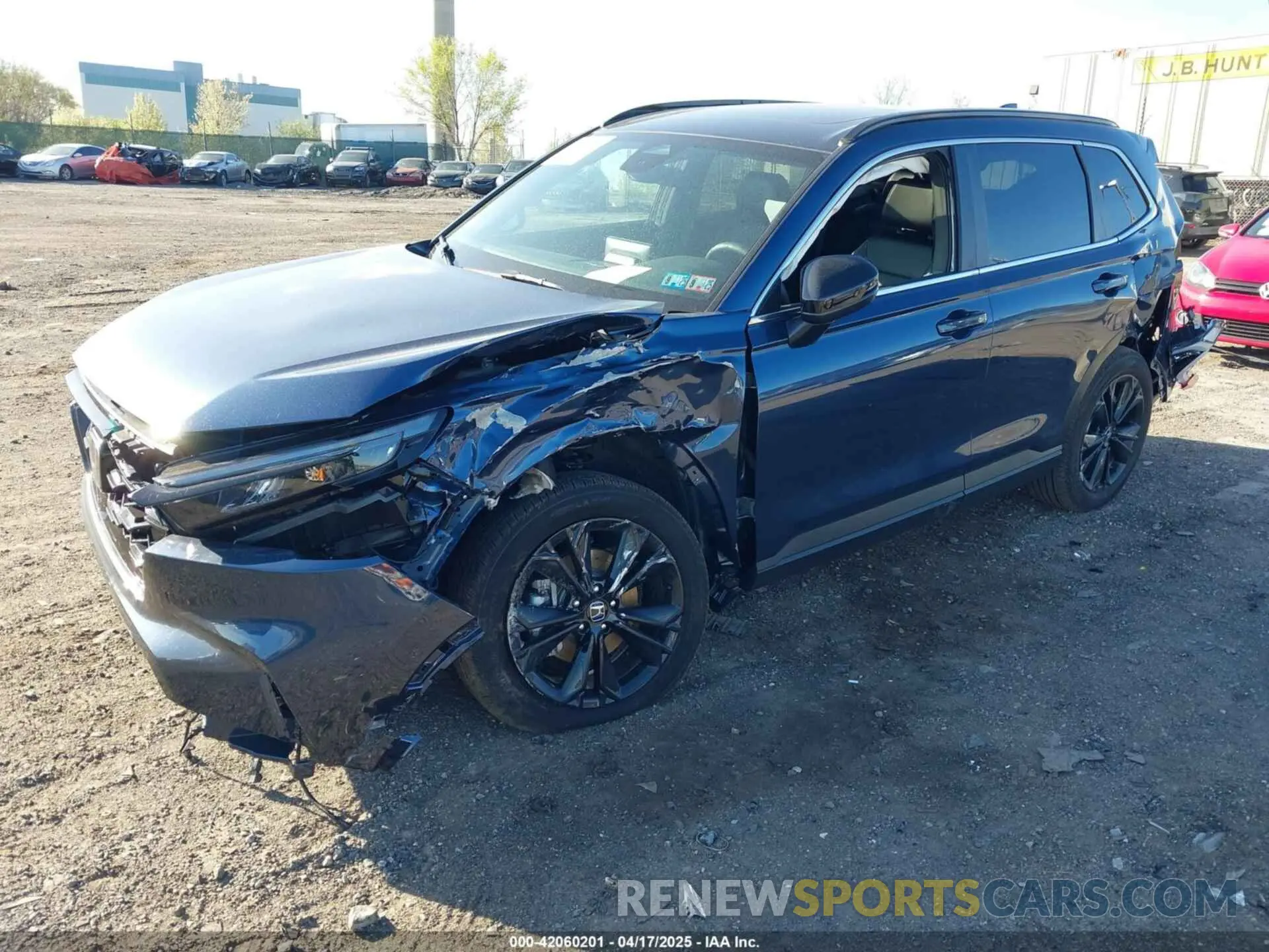 2 Photograph of a damaged car 2HKRS6H90SH809835 HONDA CR-V HYBRID 2025
