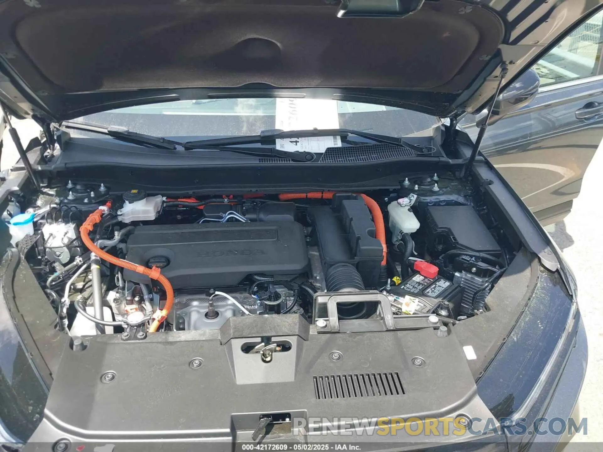 10 Photograph of a damaged car 5J6RS5H82SL009335 HONDA CR-V HYBRID 2025