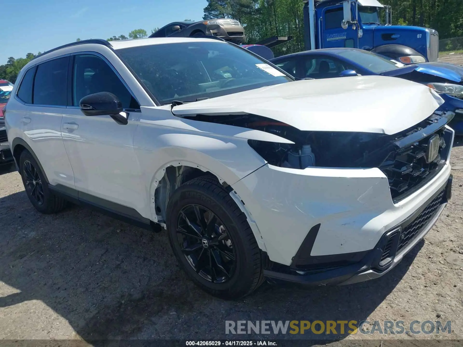 1 Photograph of a damaged car 5J6RS5H87SL009122 HONDA CR-V HYBRID 2025