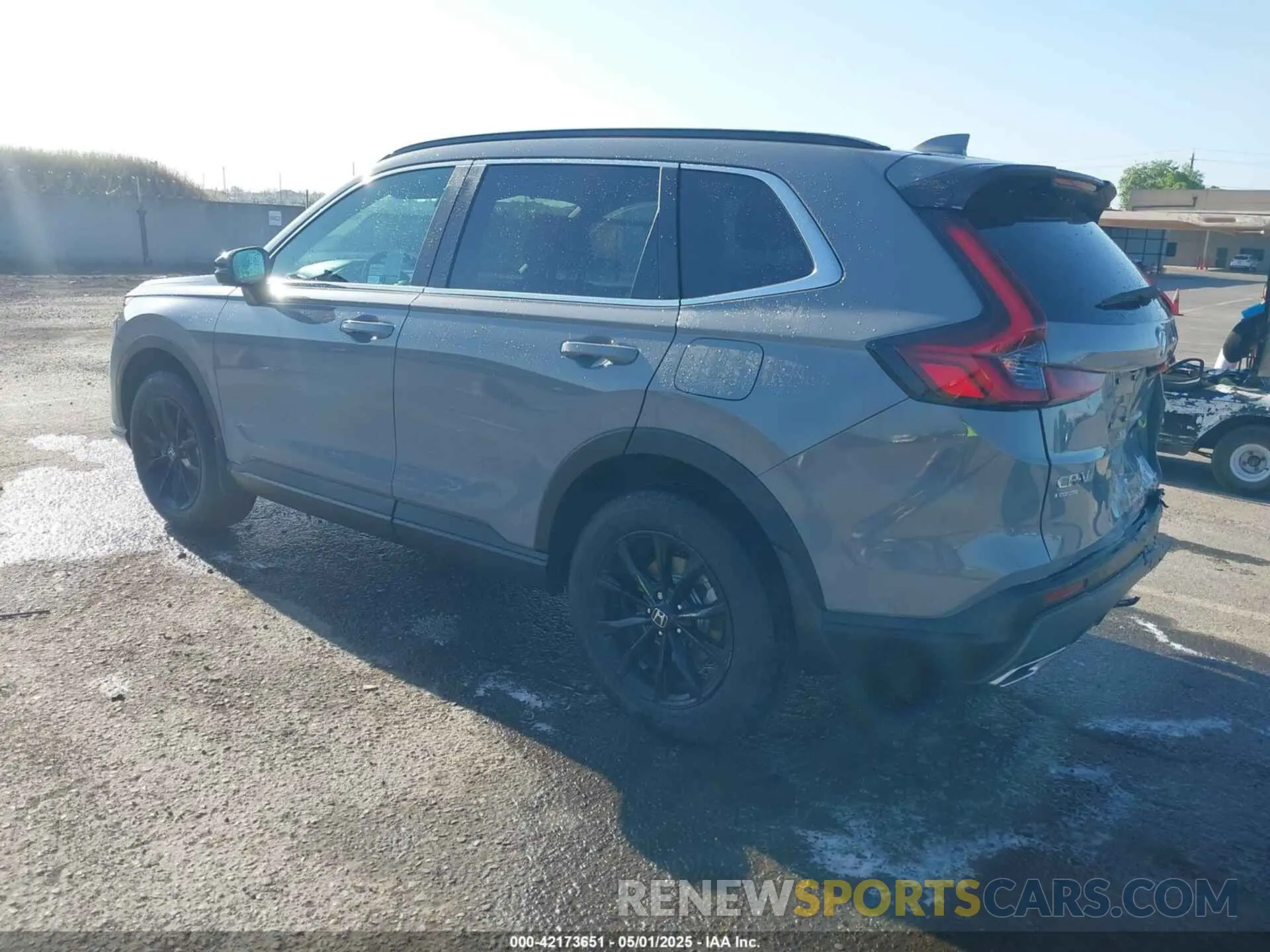 3 Photograph of a damaged car 5J6RS6H57SL024649 HONDA CR-V HYBRID 2025