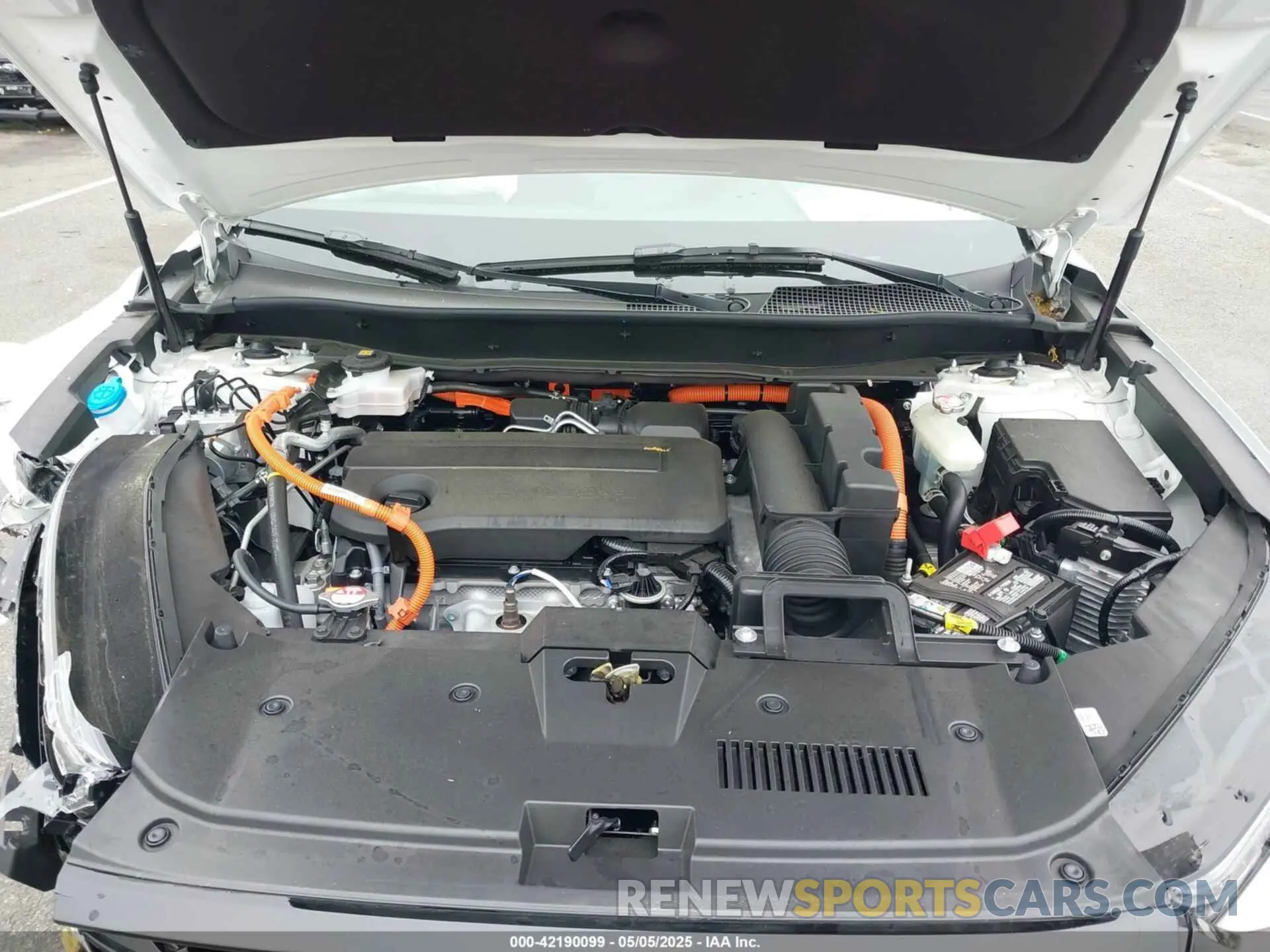 10 Photograph of a damaged car 5J6RS6H59SL014933 HONDA CR-V HYBRID 2025