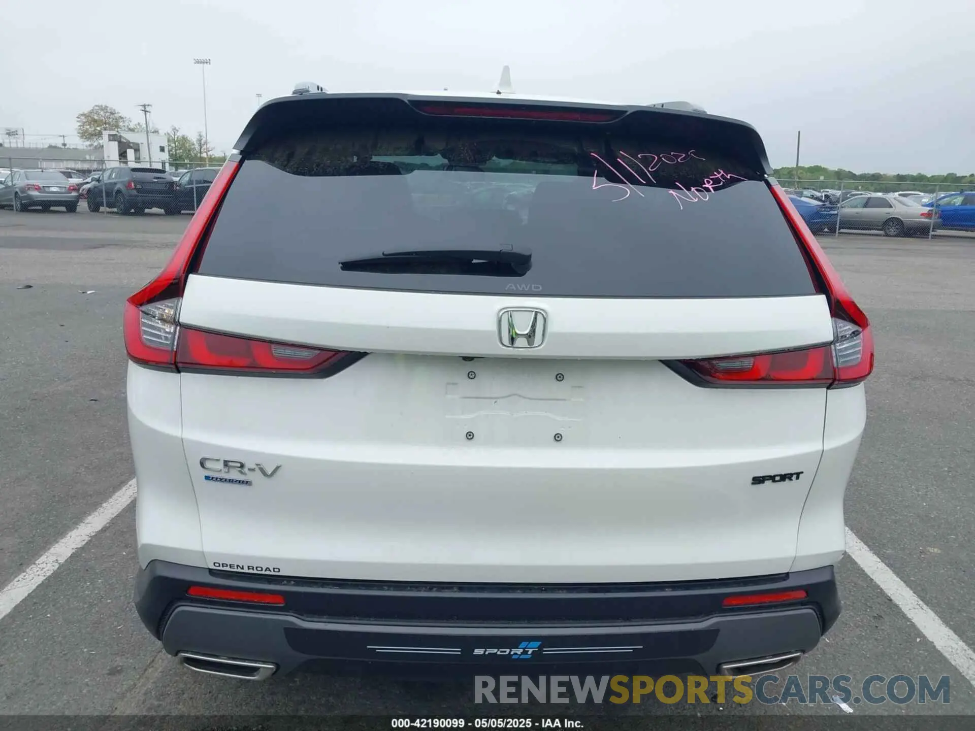 15 Photograph of a damaged car 5J6RS6H59SL014933 HONDA CR-V HYBRID 2025