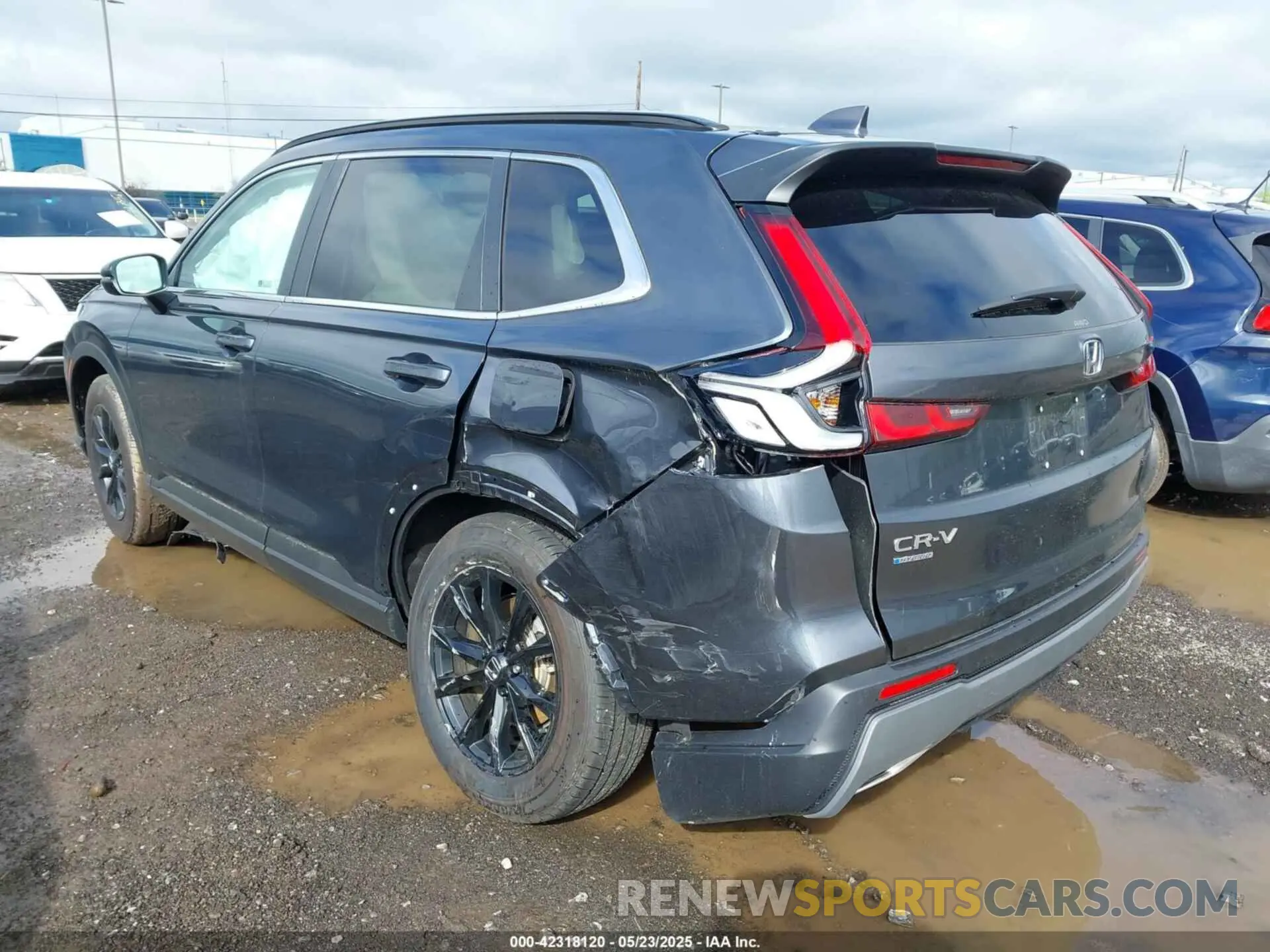 3 Photograph of a damaged car 5J6RS6H5XSL022927 HONDA CR-V HYBRID 2025