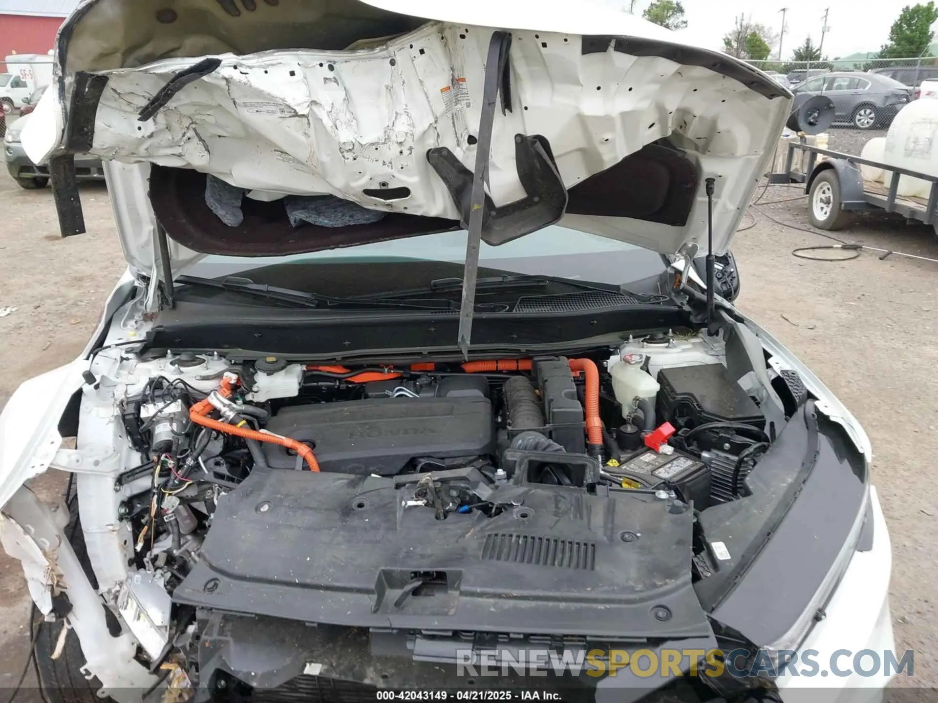 10 Photograph of a damaged car 5J6RS6H81SL004567 HONDA CR-V HYBRID 2025