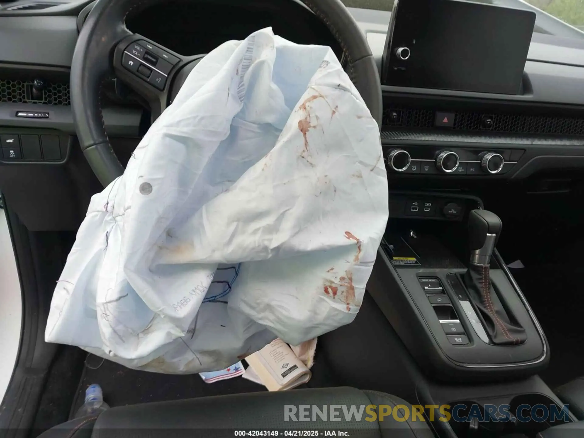 13 Photograph of a damaged car 5J6RS6H81SL004567 HONDA CR-V HYBRID 2025