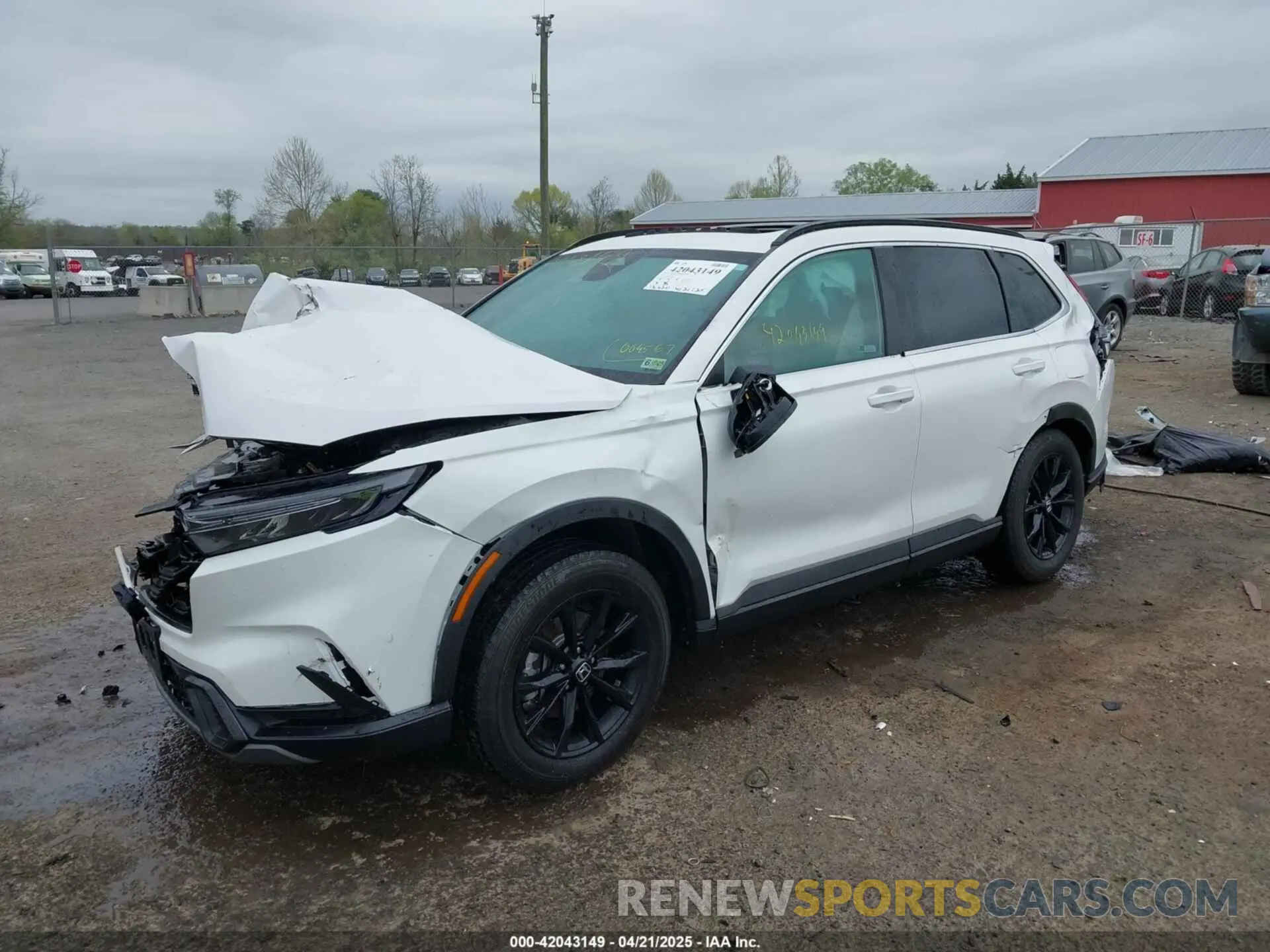 2 Photograph of a damaged car 5J6RS6H81SL004567 HONDA CR-V HYBRID 2025