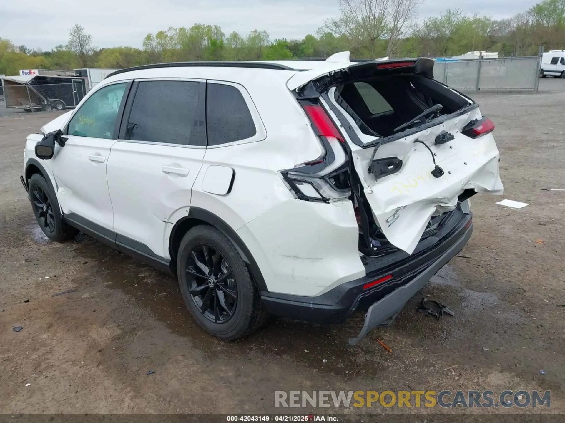 3 Photograph of a damaged car 5J6RS6H81SL004567 HONDA CR-V HYBRID 2025