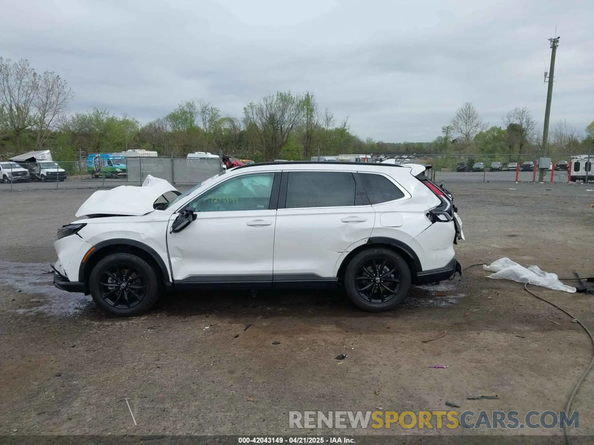 6 Photograph of a damaged car 5J6RS6H81SL004567 HONDA CR-V HYBRID 2025