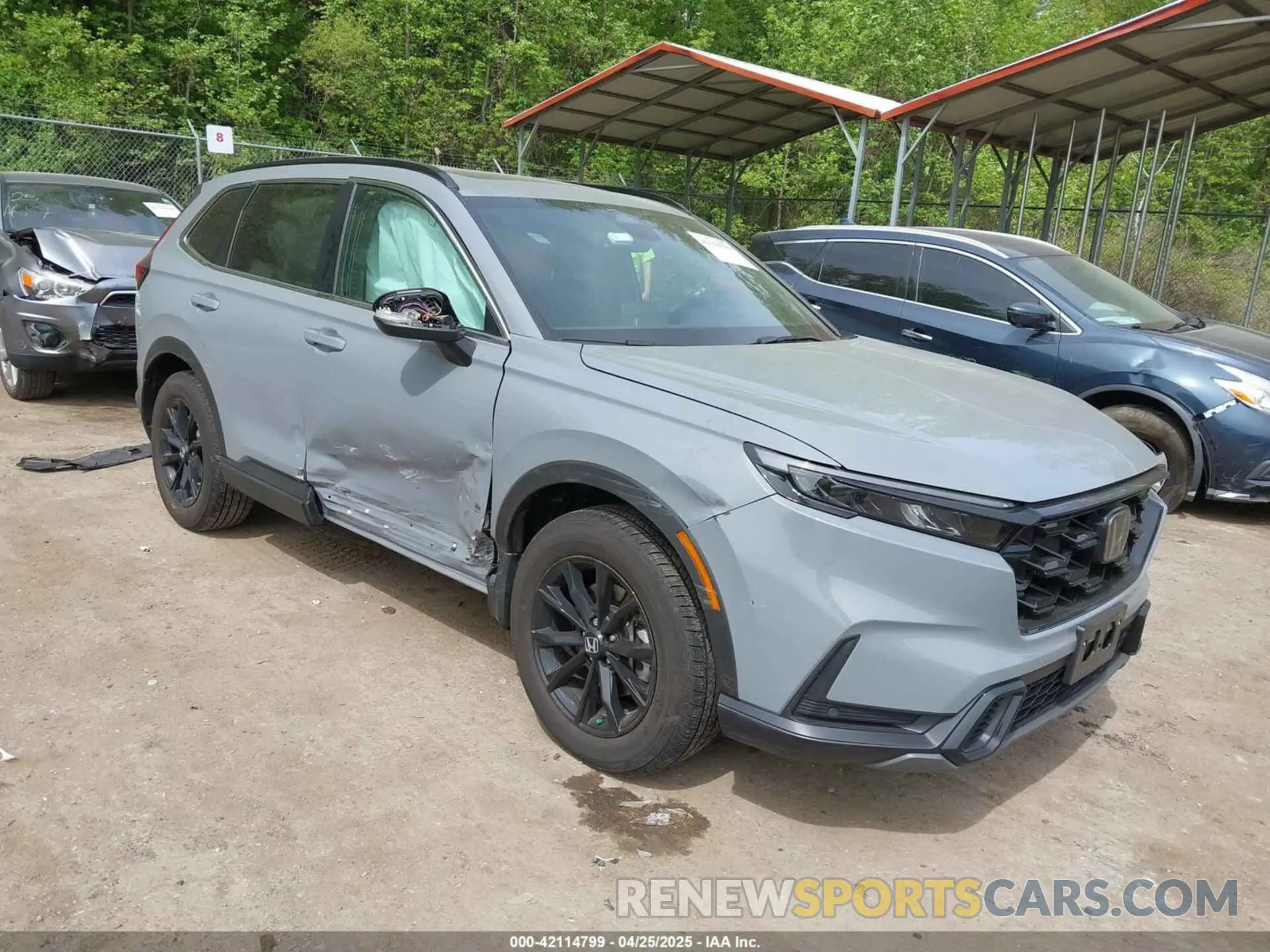 1 Photograph of a damaged car 5J6RS6H82SL020650 HONDA CR-V HYBRID 2025