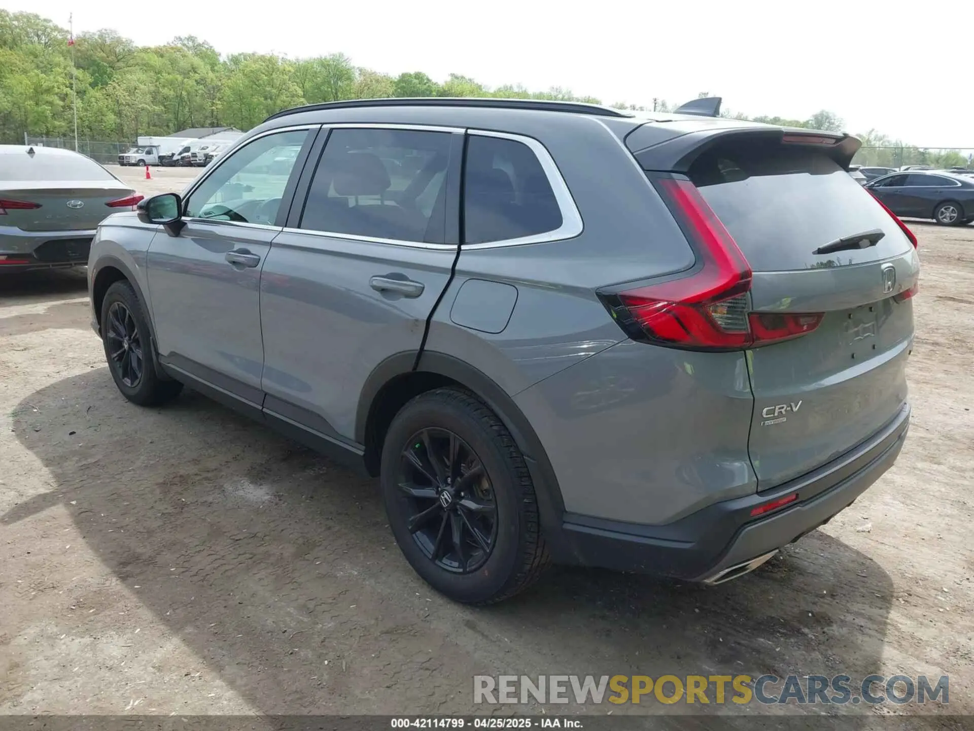 3 Photograph of a damaged car 5J6RS6H82SL020650 HONDA CR-V HYBRID 2025