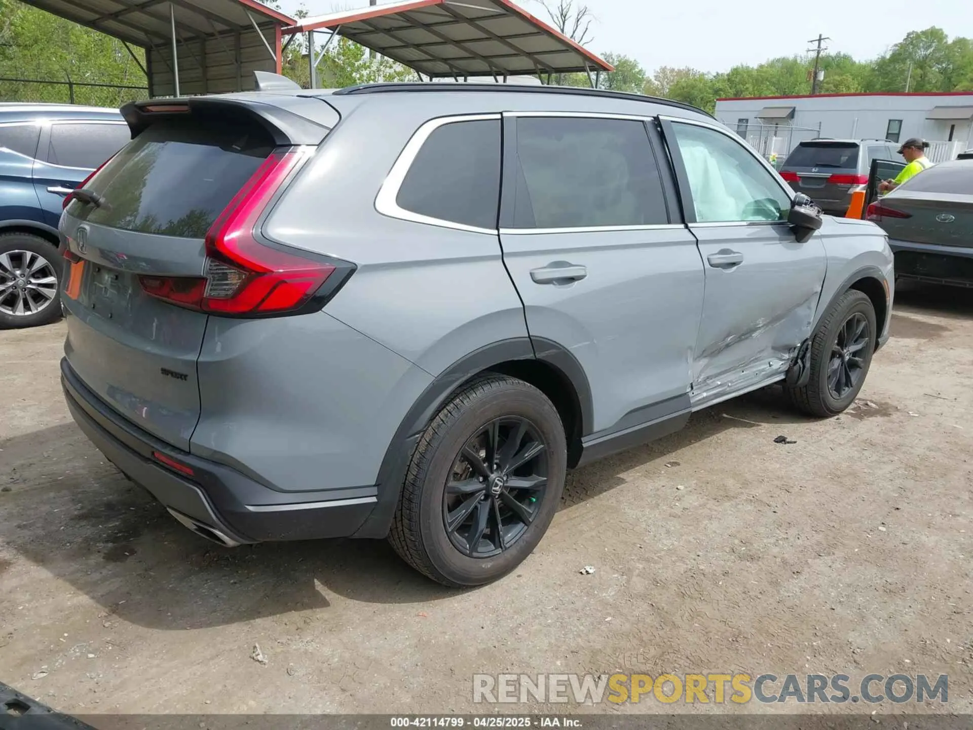 4 Photograph of a damaged car 5J6RS6H82SL020650 HONDA CR-V HYBRID 2025