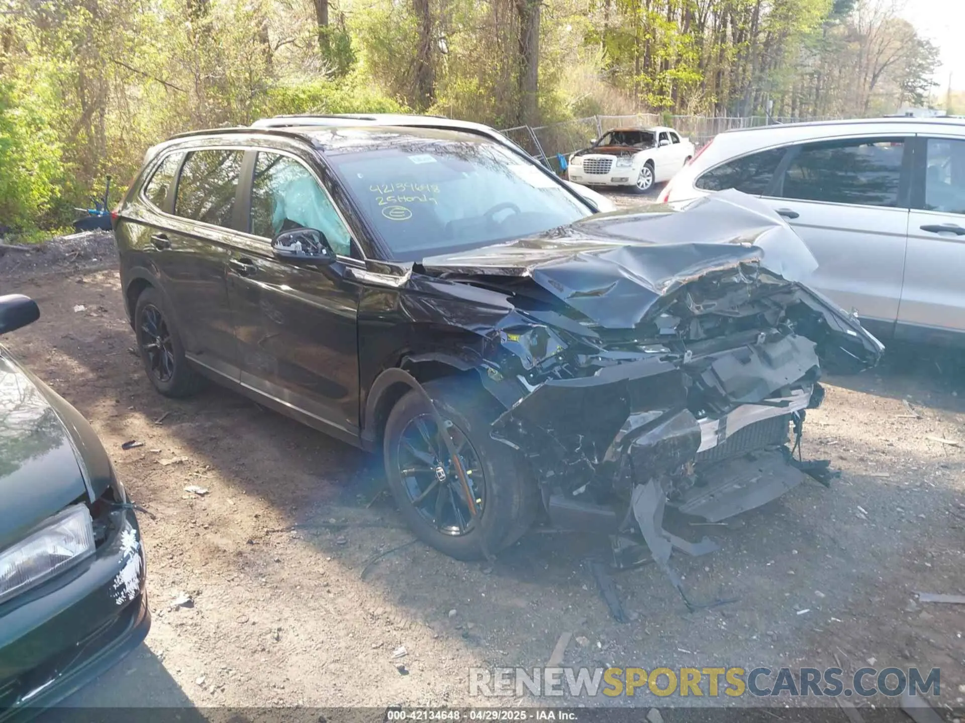 1 Photograph of a damaged car 5J6RS6H83SL004439 HONDA CR-V HYBRID 2025