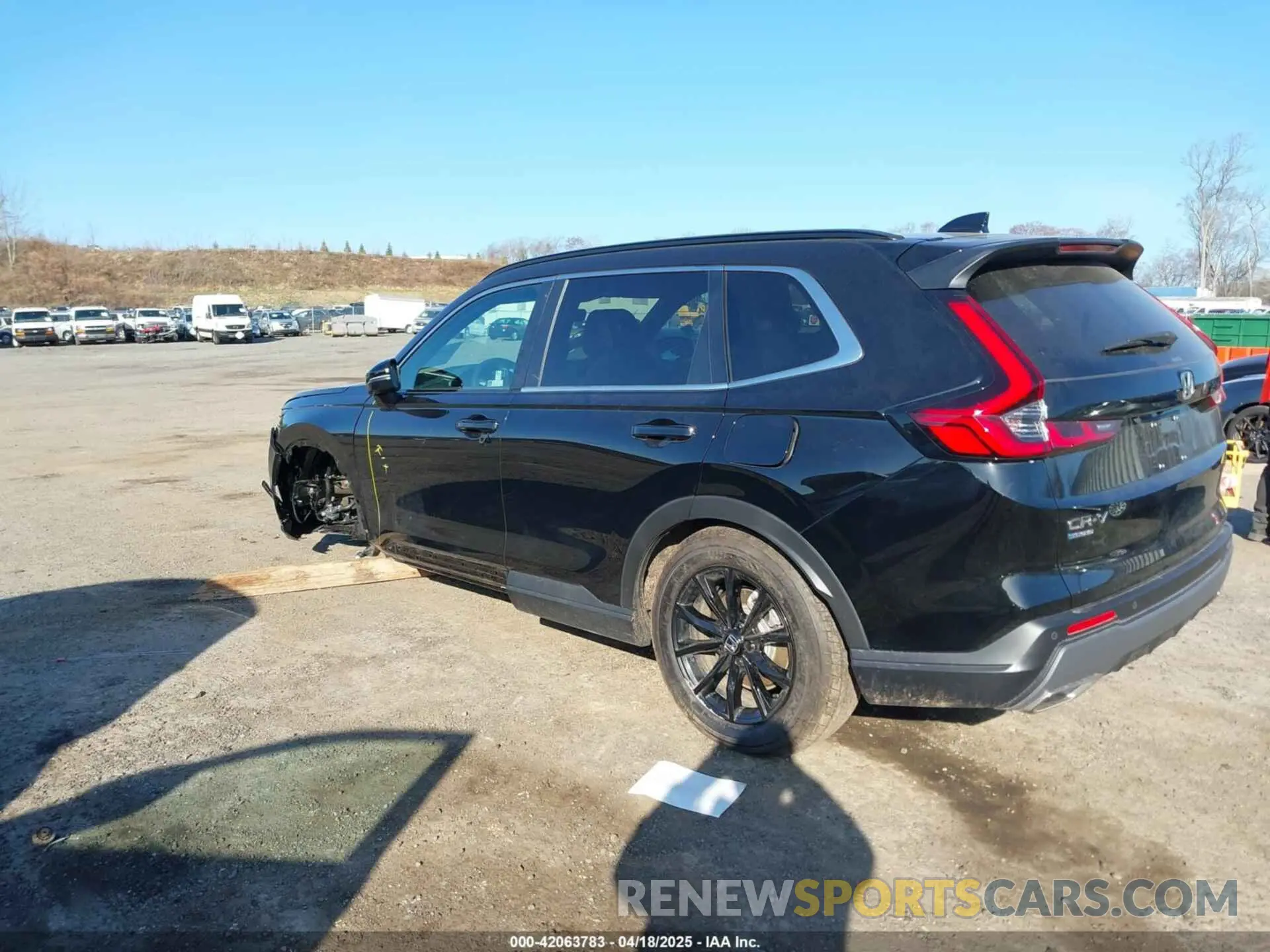 3 Photograph of a damaged car 5J6RS6H85SL025924 HONDA CR-V HYBRID 2025