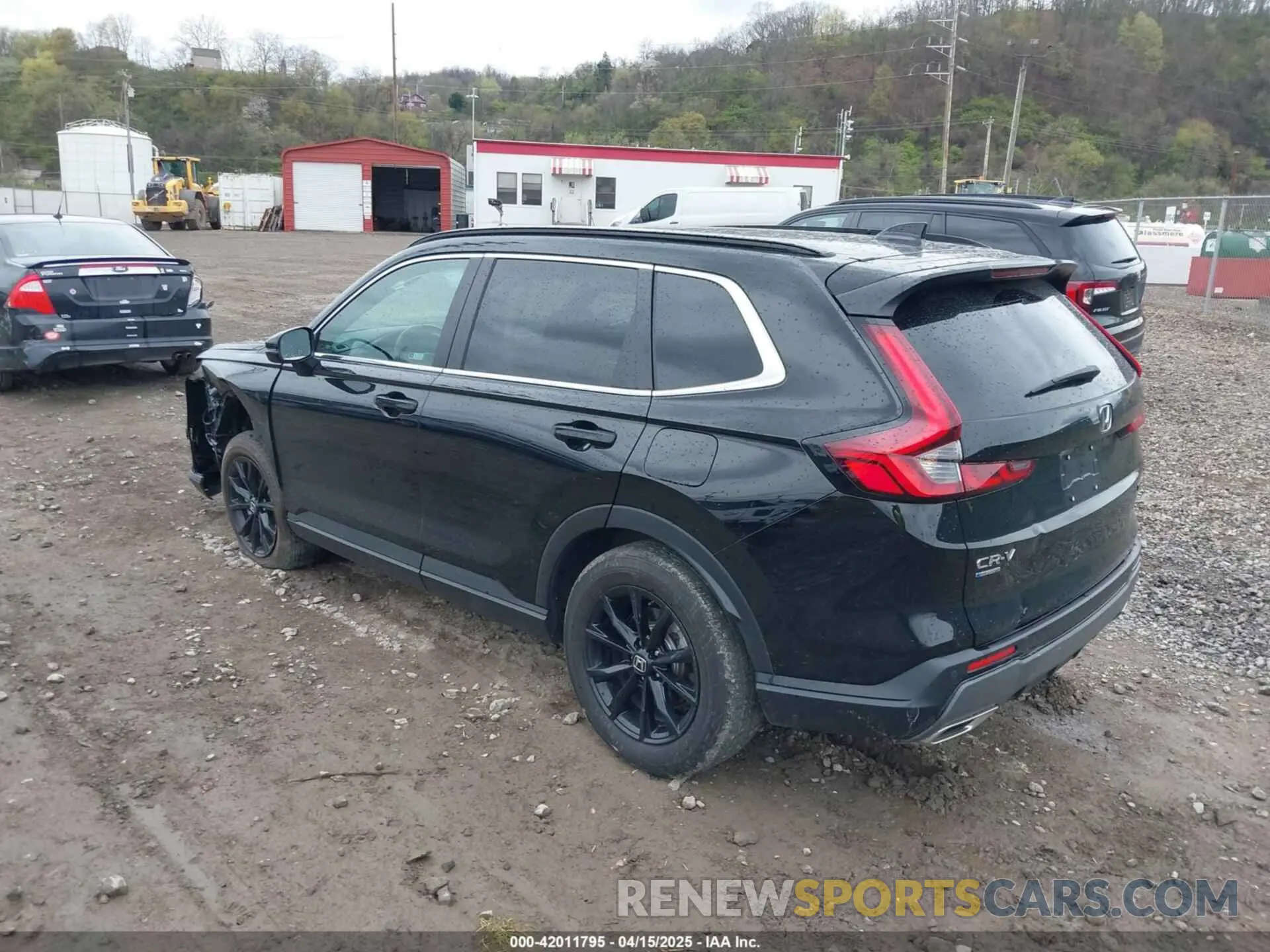 3 Photograph of a damaged car 5J6RS6H86SL004418 HONDA CR-V HYBRID 2025