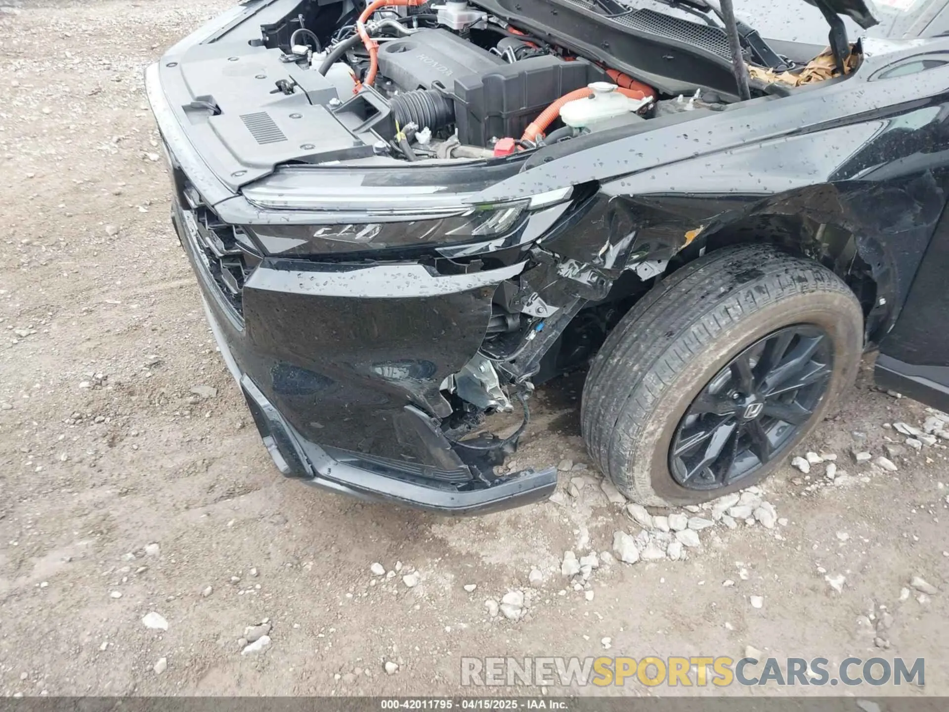 6 Photograph of a damaged car 5J6RS6H86SL004418 HONDA CR-V HYBRID 2025